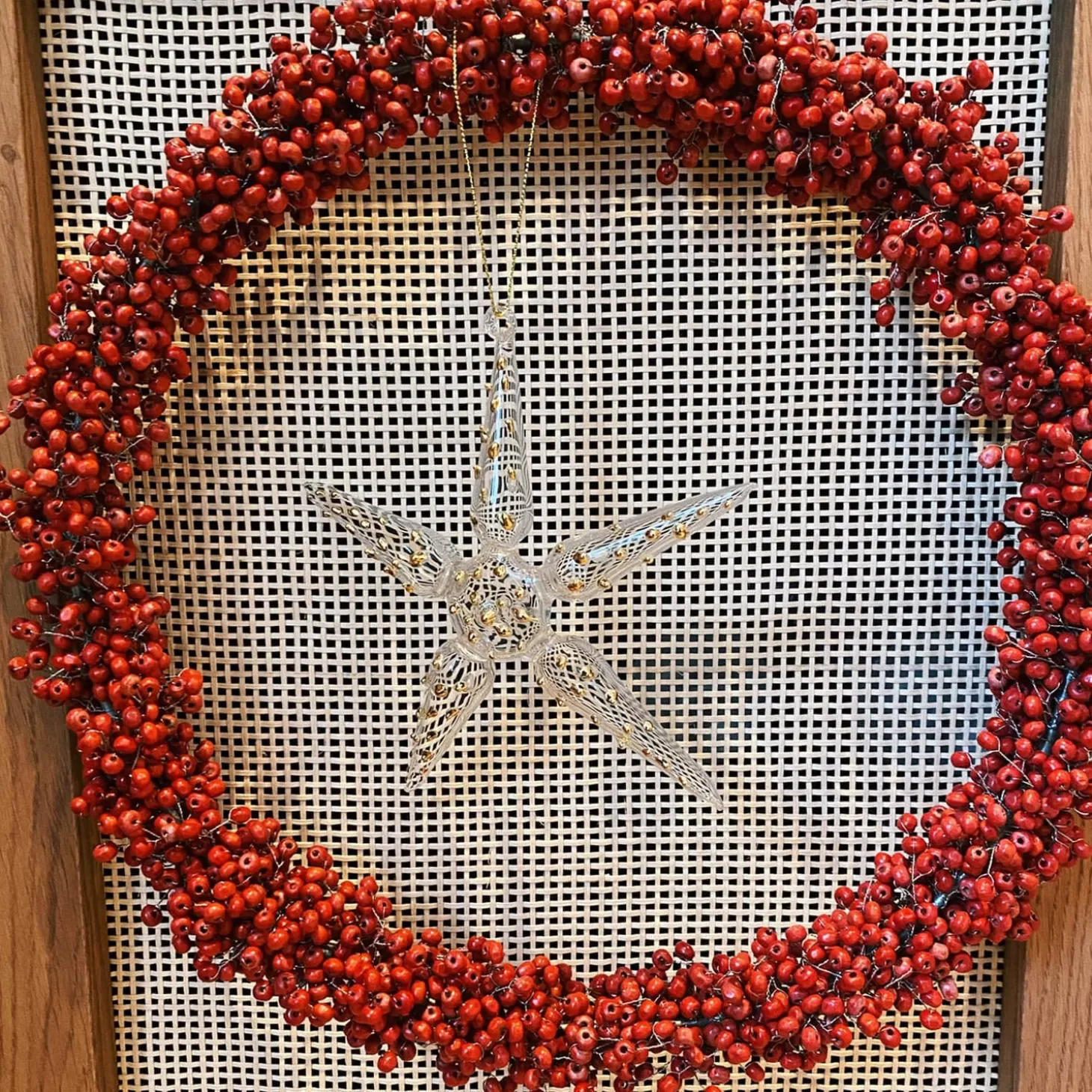Beaded Berry Wreath*anna + nina Shop