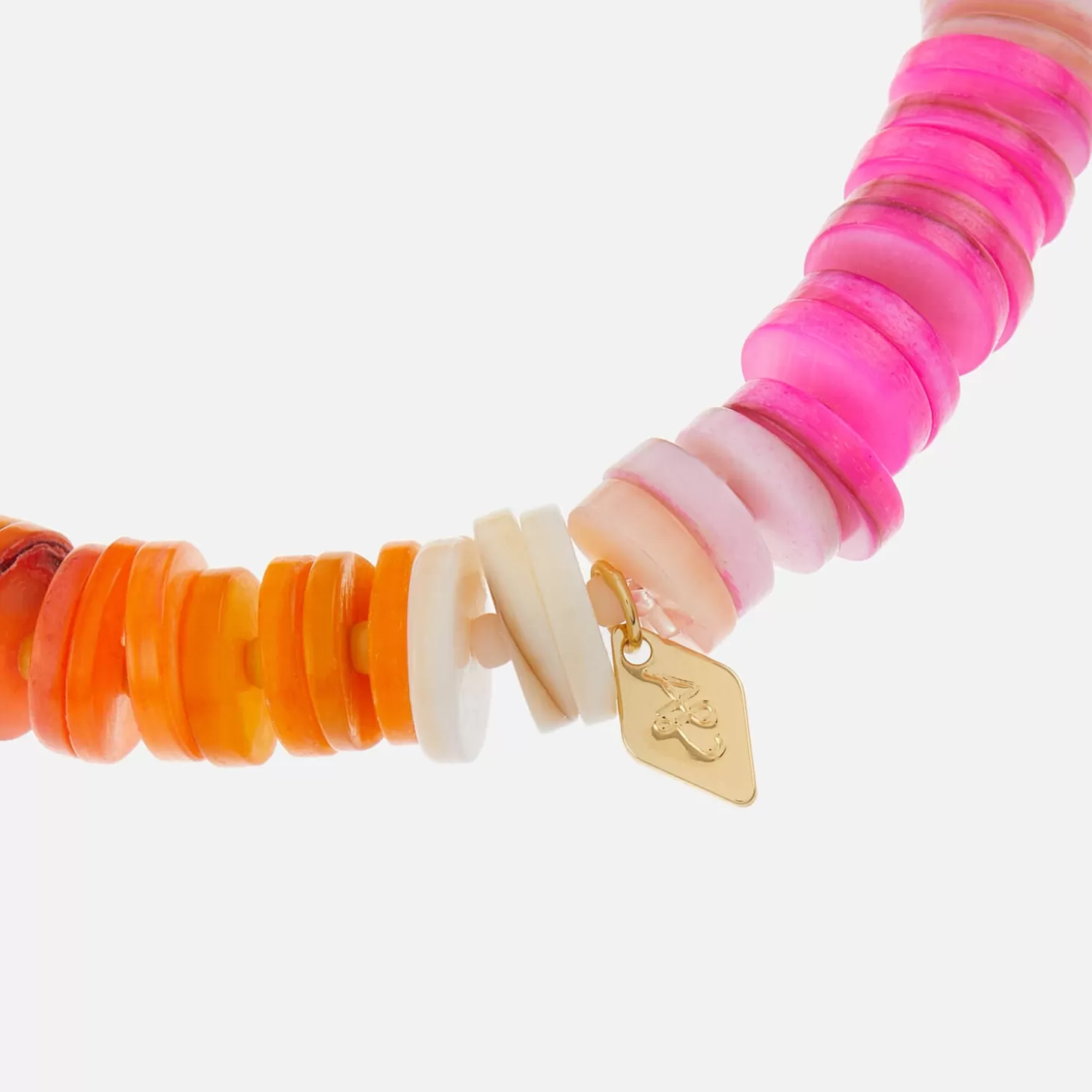 Fantasy Glass Bead And Shell Bracelet*Anni Lu Cheap