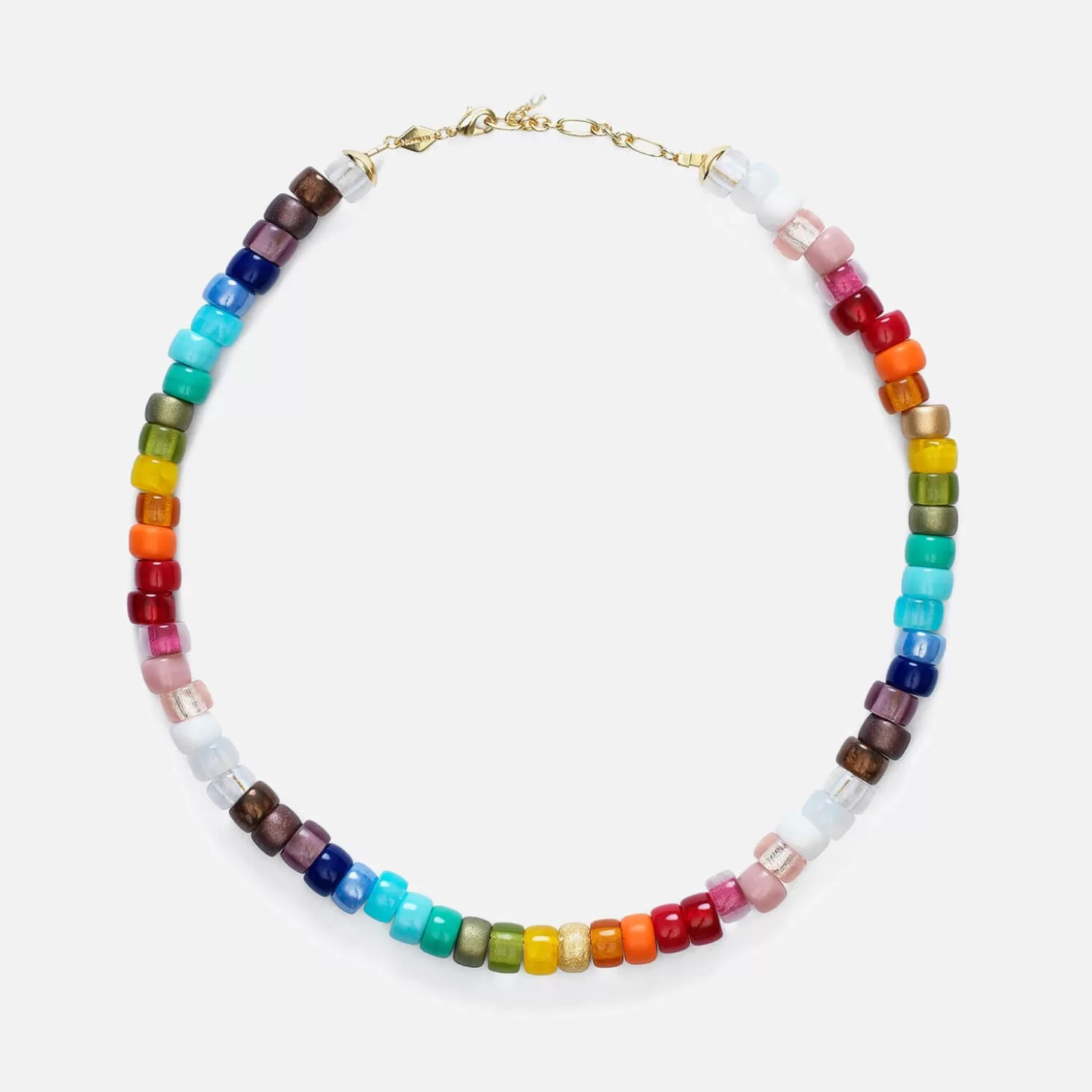 Women's Big Nuanua Necklace - Rainbow*Anni Lu Sale