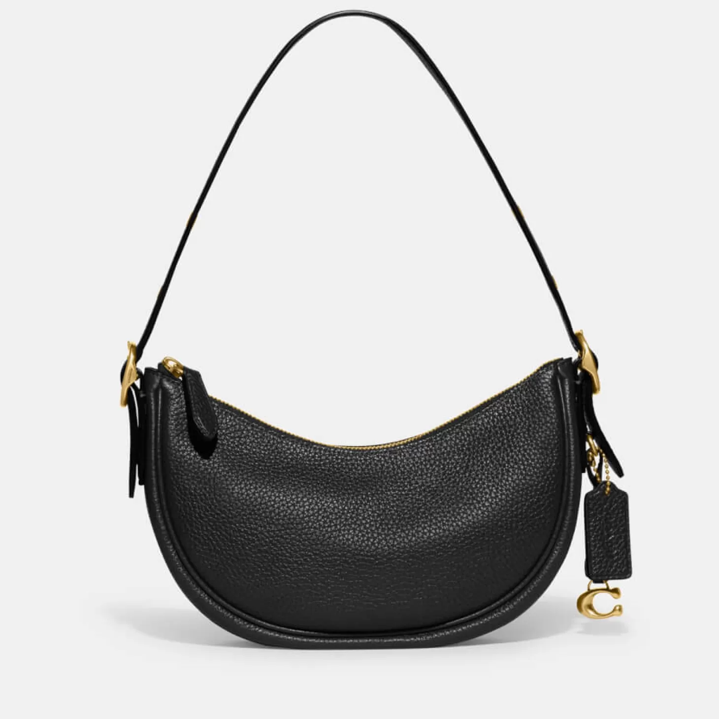 Luna Pebbled Leather Shoulder Bag*Coach Cheap
