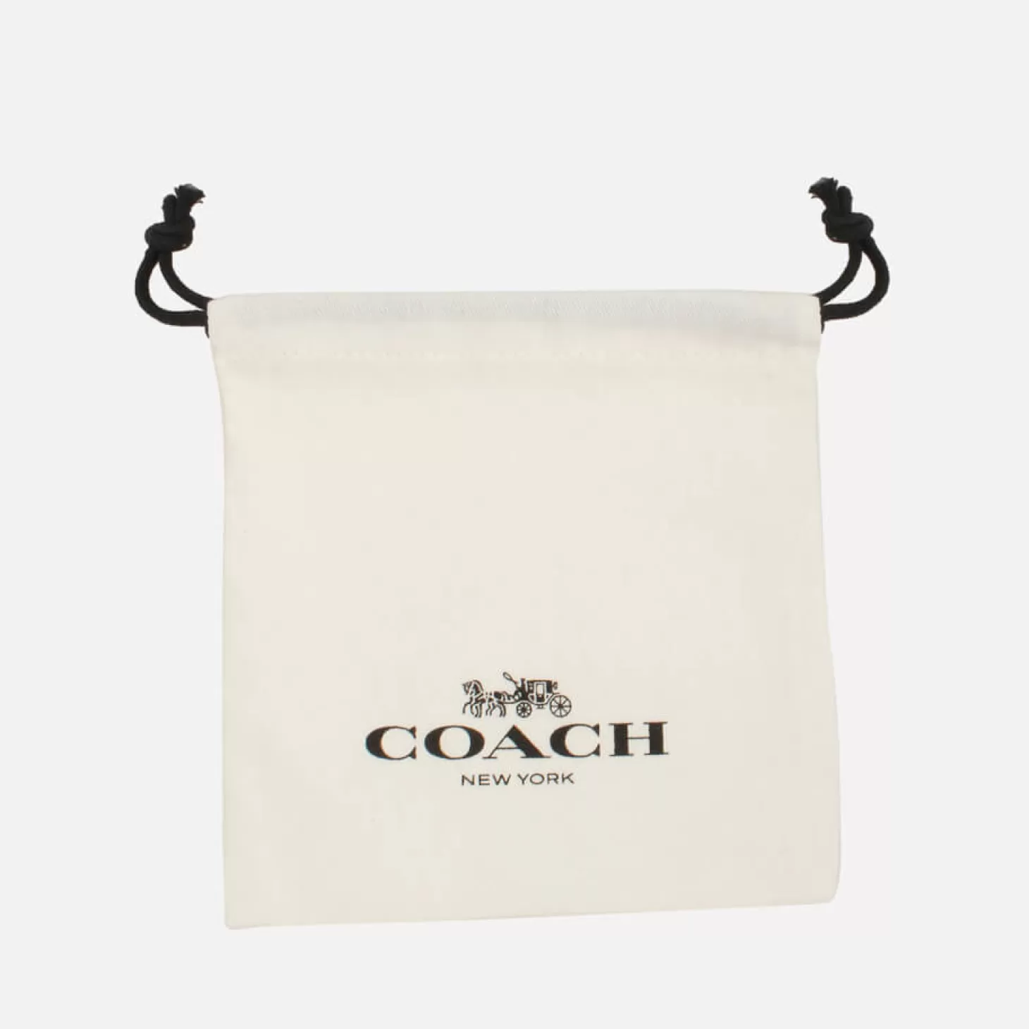Pearl Charms Gold-Plated Earrings*Coach New