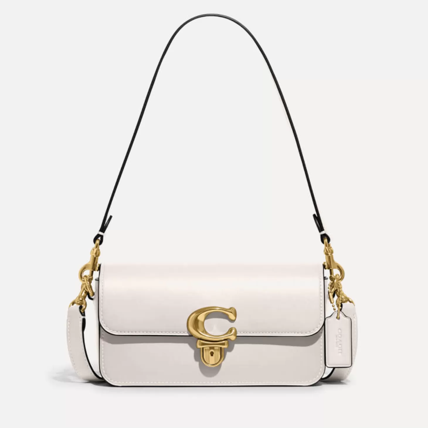 Studio Baguette Leather Shoulder Bag*Coach Best Sale