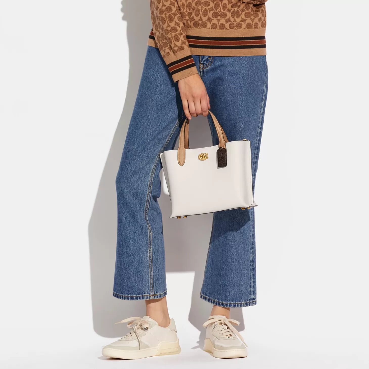 Women's Colorblock Willow Tote Bag 24 -*Coach Flash Sale