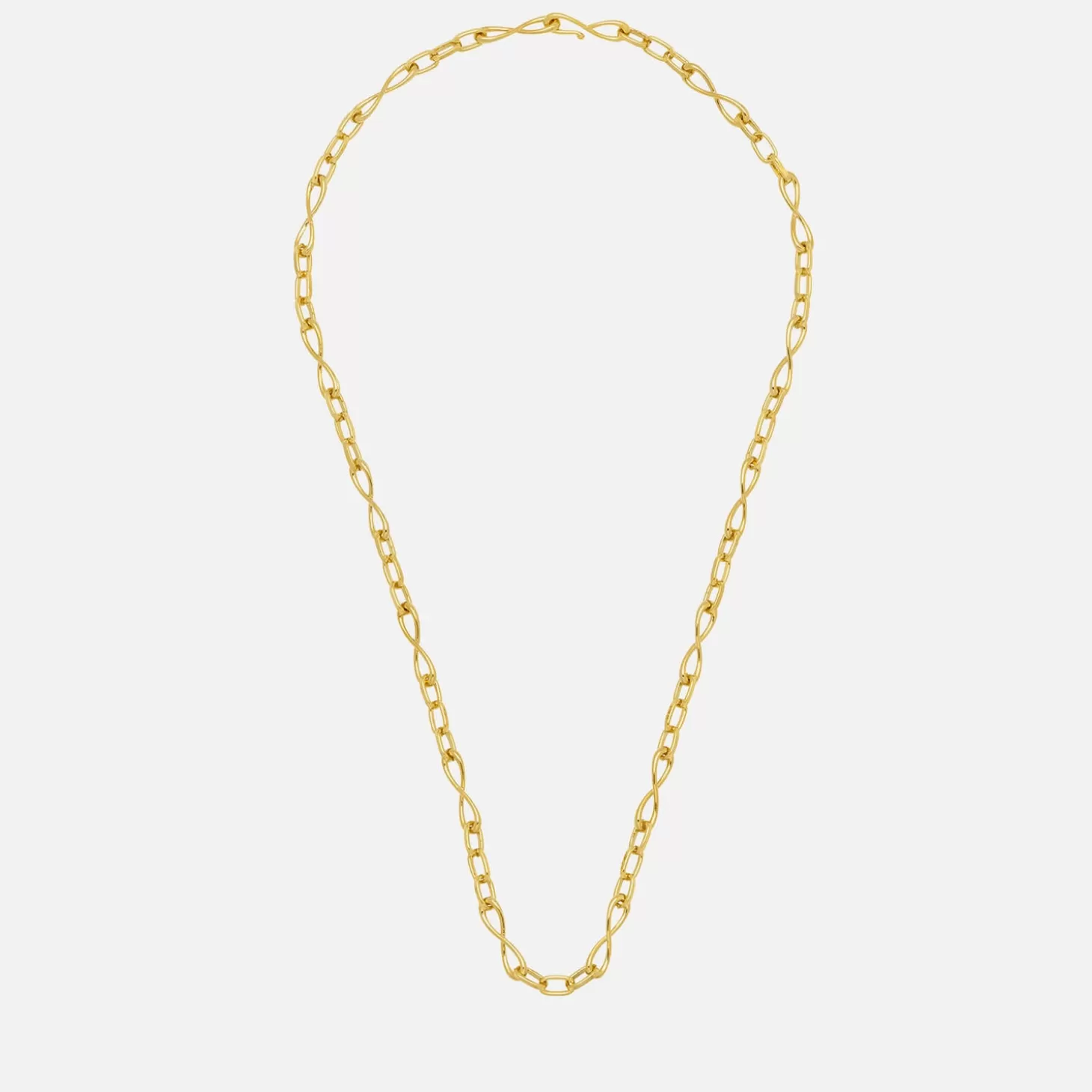 Gold-Plated Infinity Loop Motif Necklace*Estella Bartlett Outlet