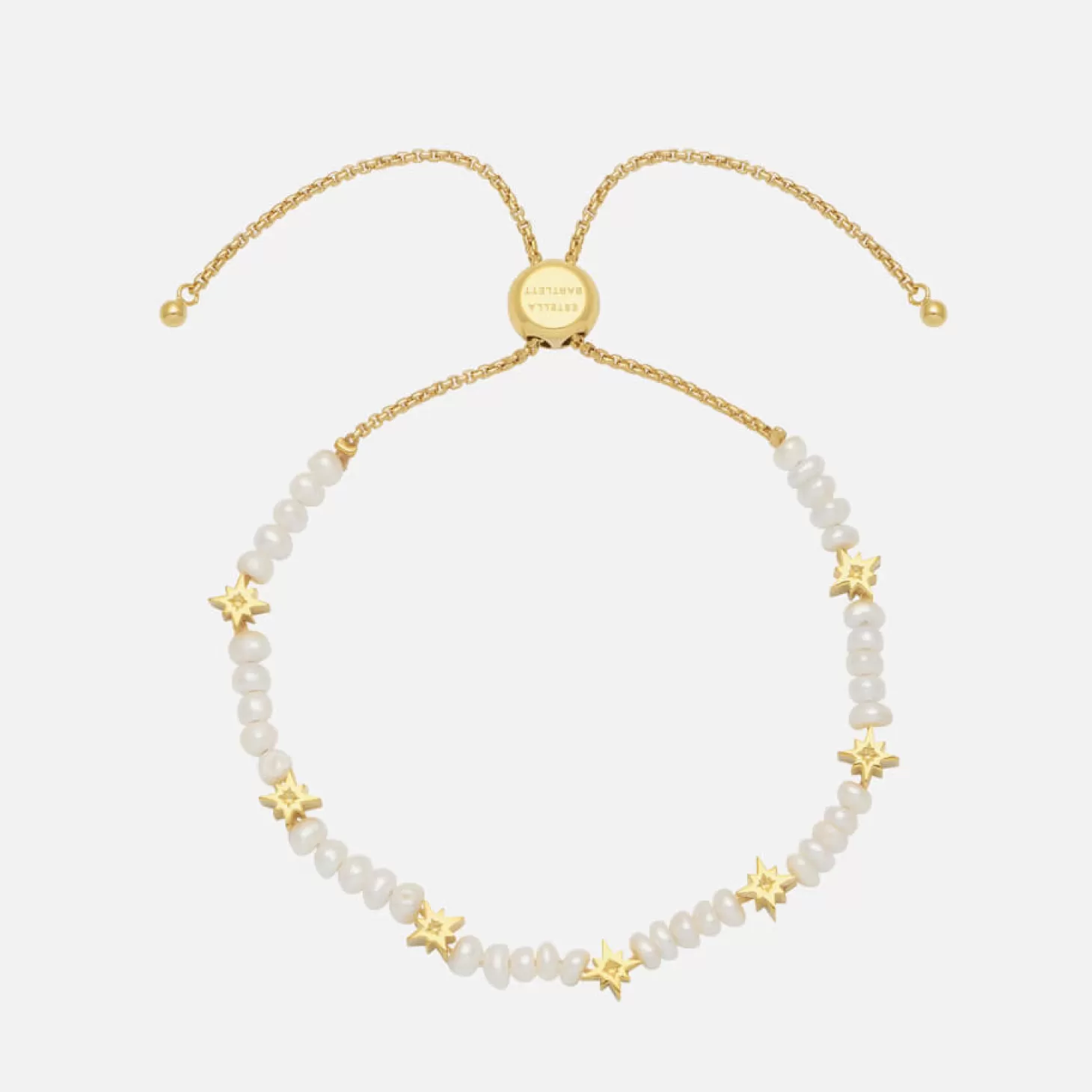 Northern Star Gold-Plated And Faux Pearl Bracelet*Estella Bartlett Shop