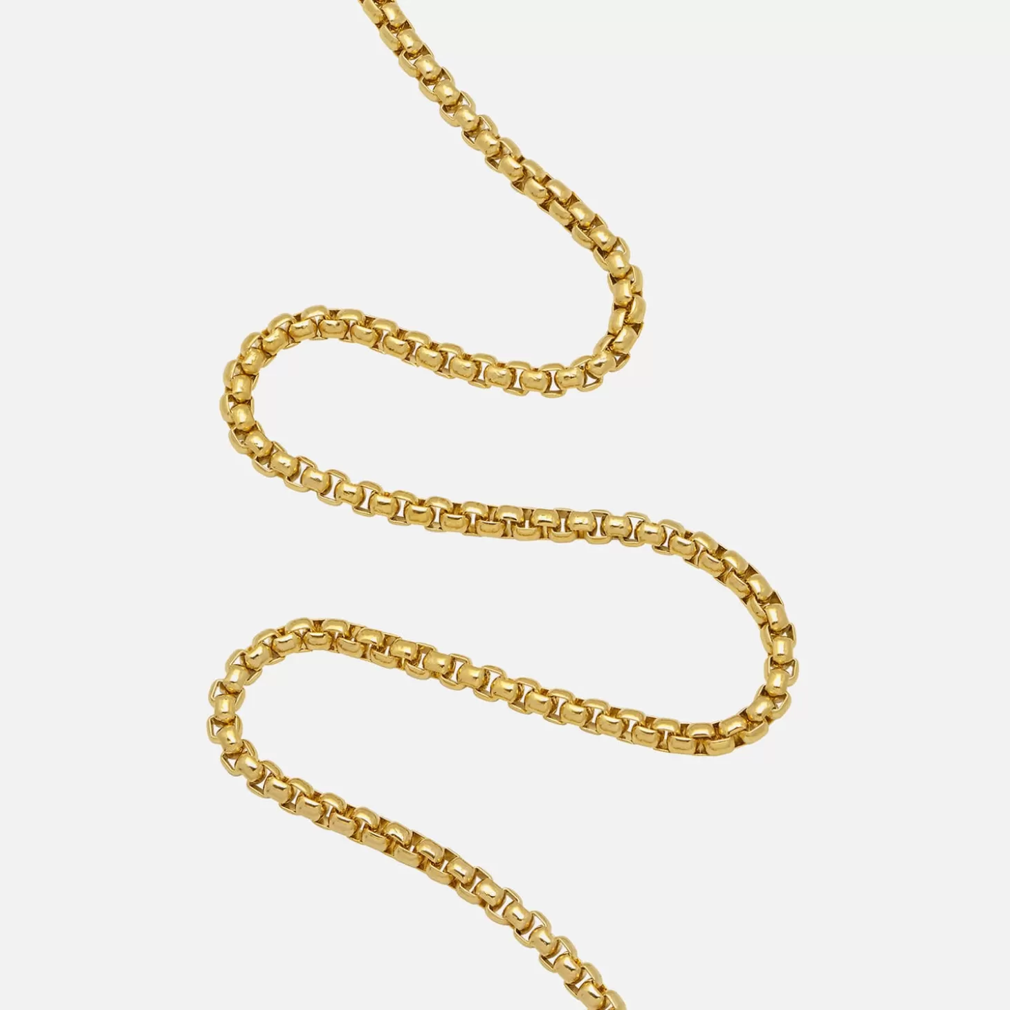 Women's Chunky Rounded Box Chain - Gold Plate/Gold Plated*Estella Bartlett Store