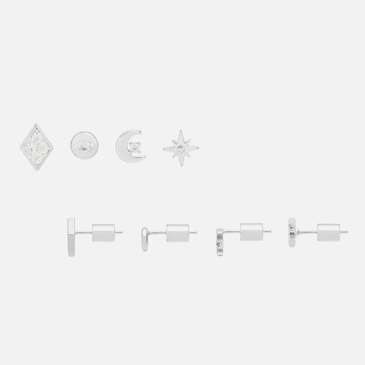 Women's Earring Pack - Celestial Silver Plate/Silver Plated*Estella Bartlett Clearance