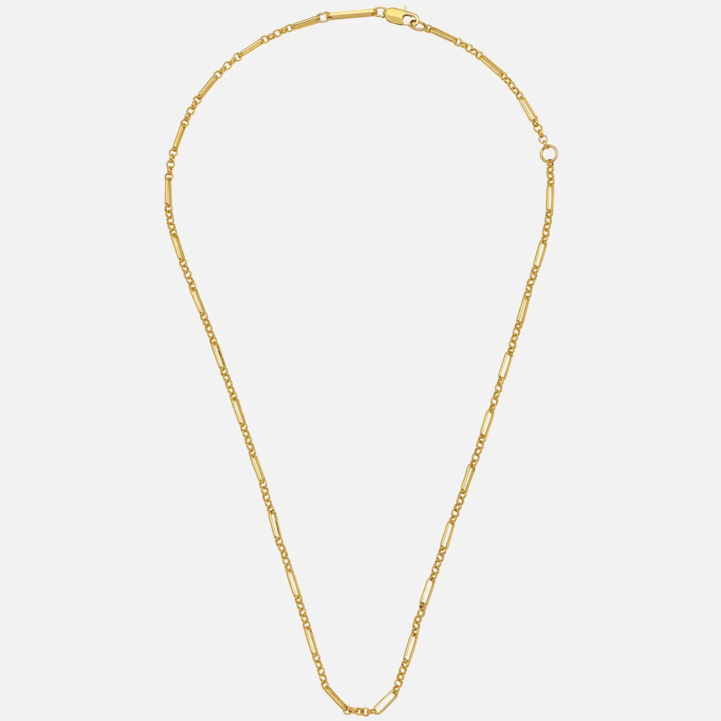 Women's Oval & Trace Chain Large - Gold Plate/Gold Plated*Estella Bartlett Hot