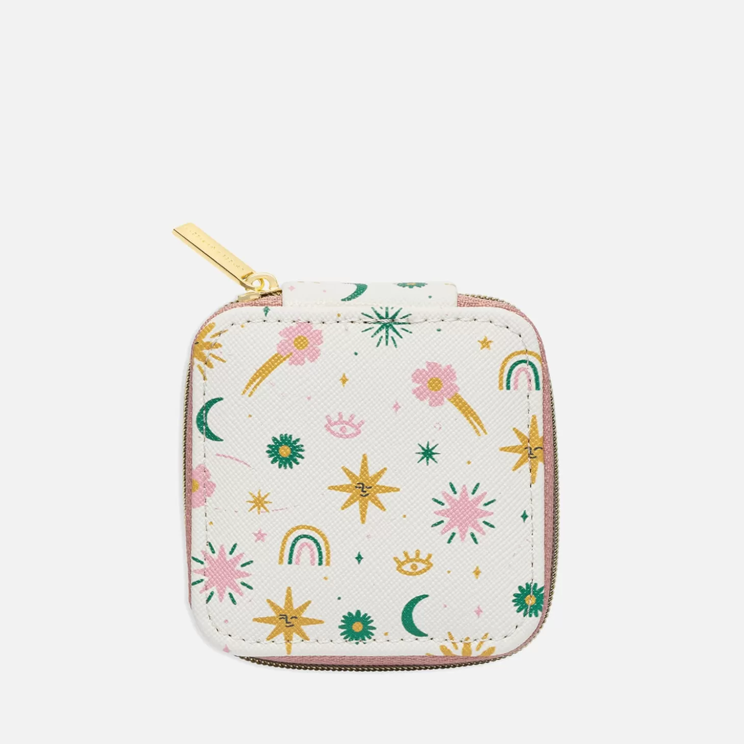 X Charly Clements Small Printed Faux Leather Jewellery Box*Estella Bartlett Sale