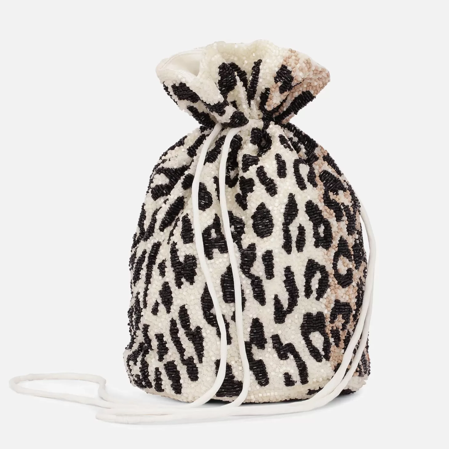 Beaded Satin Bucket Bag*Ganni Best