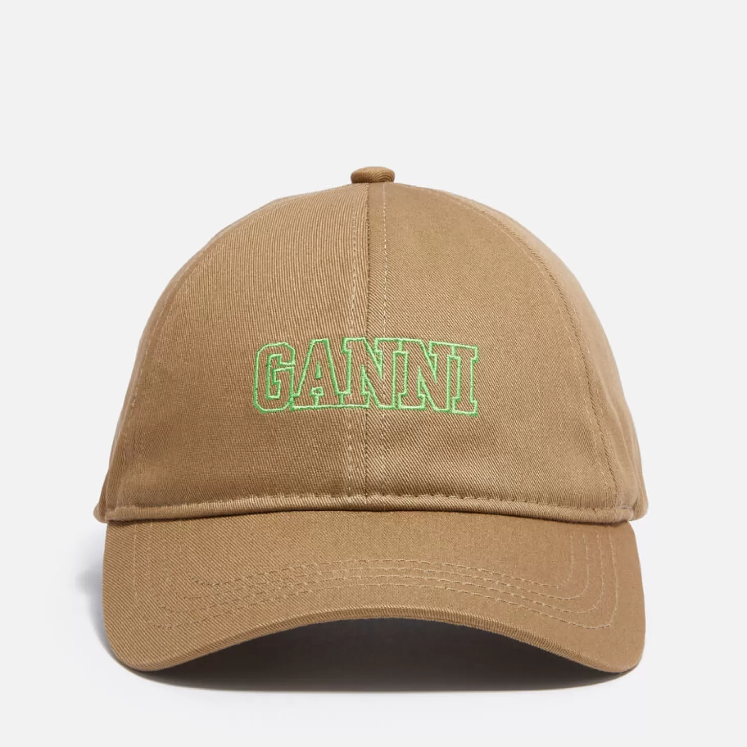 Cotton-Twill Baseball Cap*Ganni Clearance