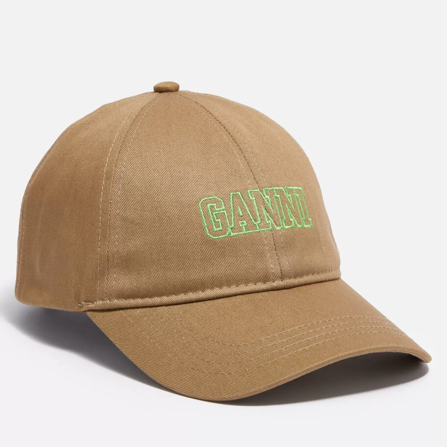 Cotton-Twill Baseball Cap*Ganni Clearance