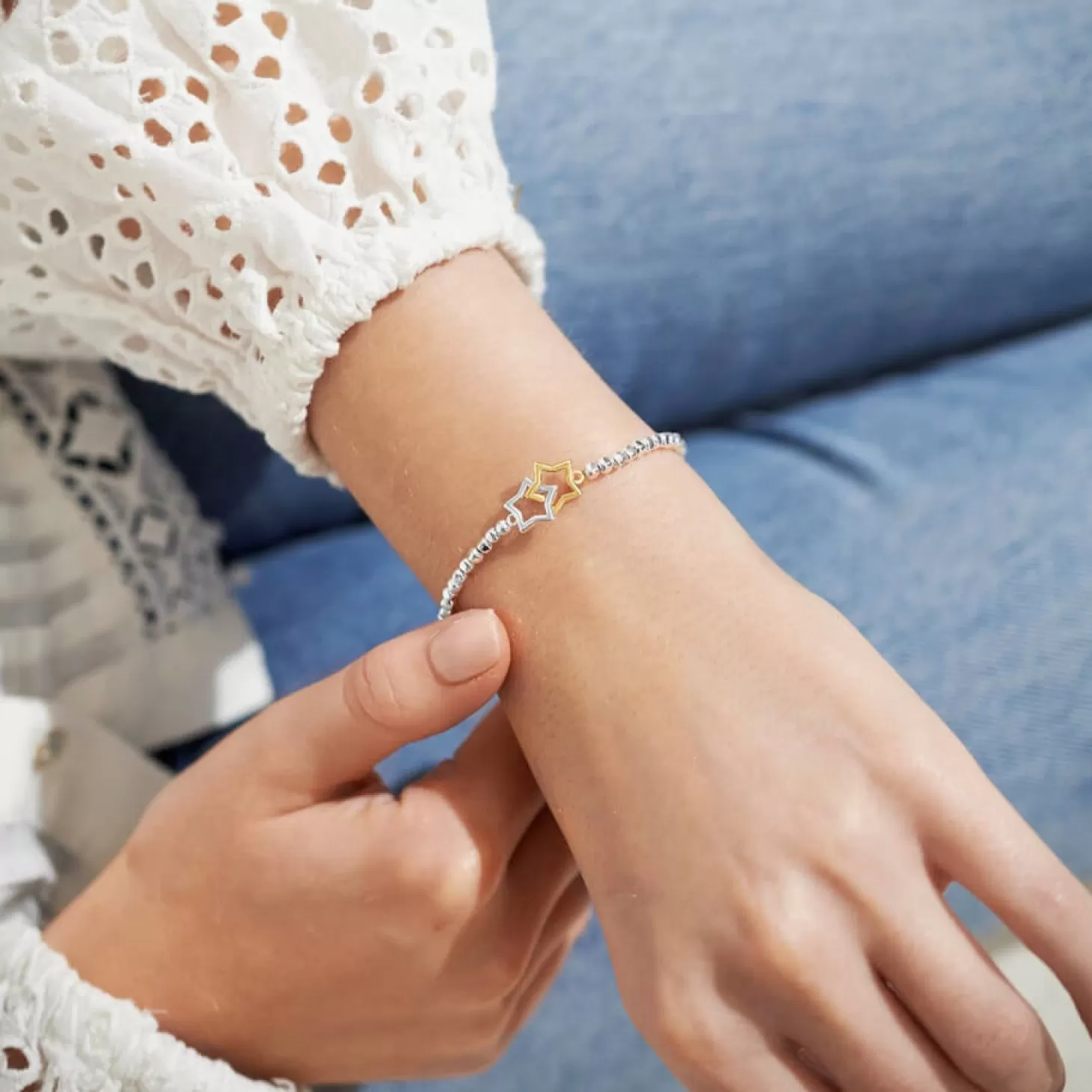 Forever Yours Hip Hip Hooray Silver-Tone Bracelet*Joma Jewellery Discount
