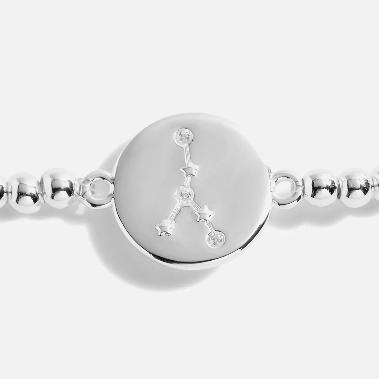 Women's A Little Cancer Silver Bracelet Stretch - Silver*Joma Jewellery New