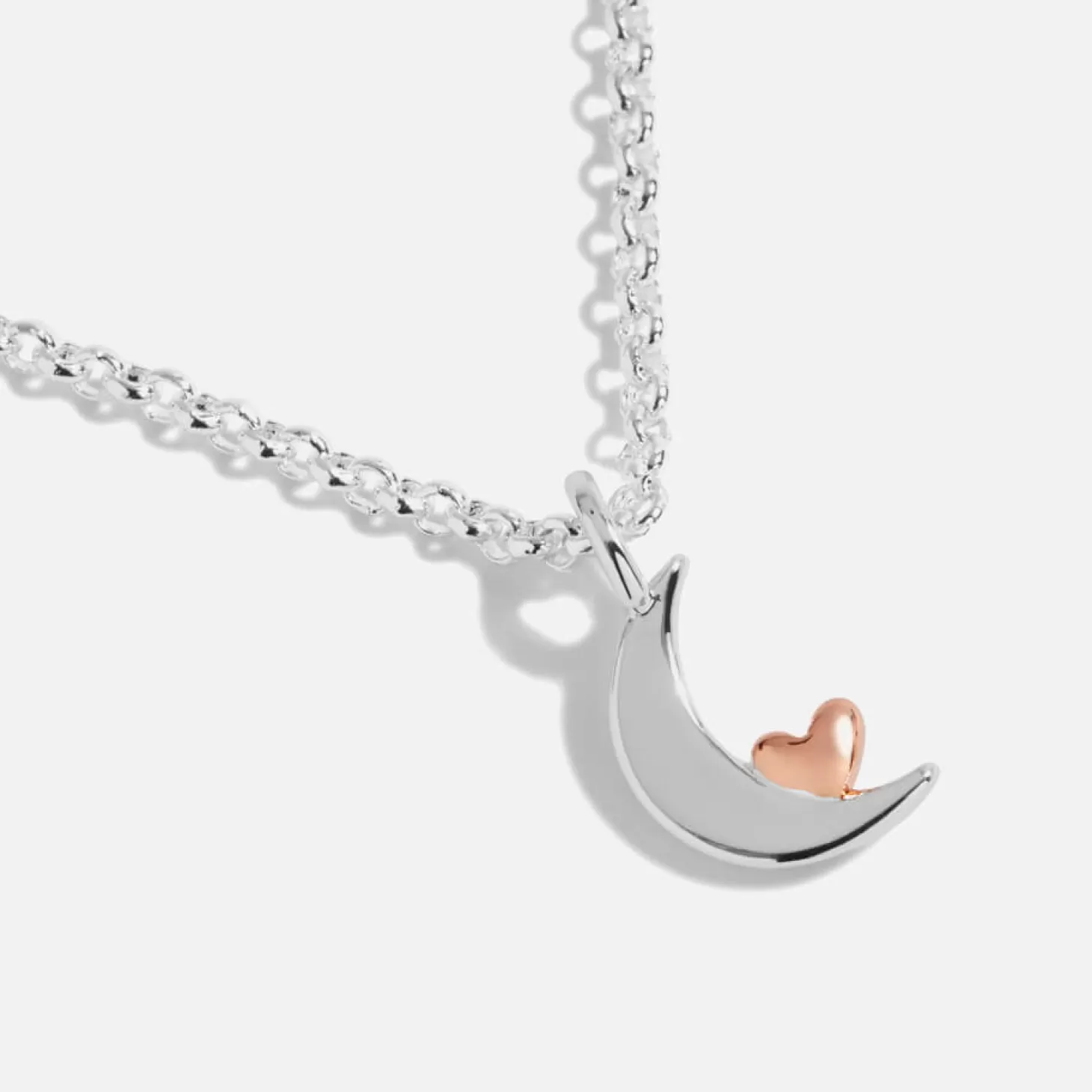 Women's A Little Love You To The Moon And Back Necklace - Silver*Joma Jewellery Hot