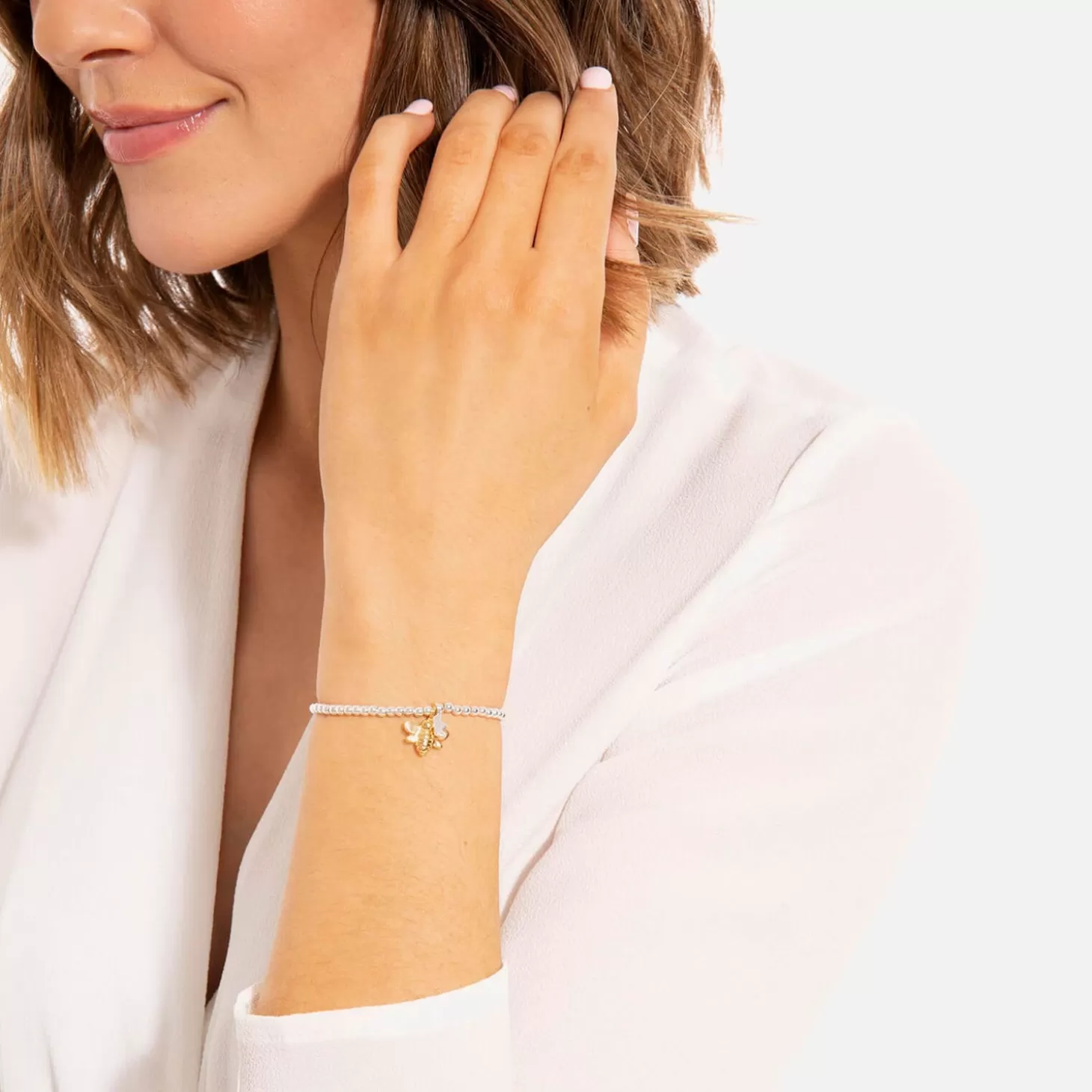 Women's A Little Queen Bee Bracelet - Silver/Gold*Joma Jewellery Hot