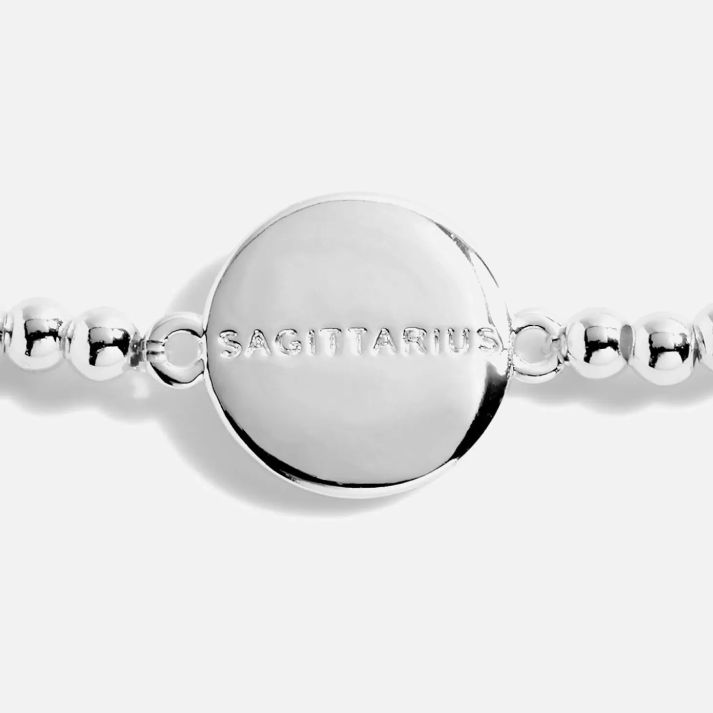 Women's A Little Sagittarius Silver Bracelet Stretch - Silver*Joma Jewellery Cheap