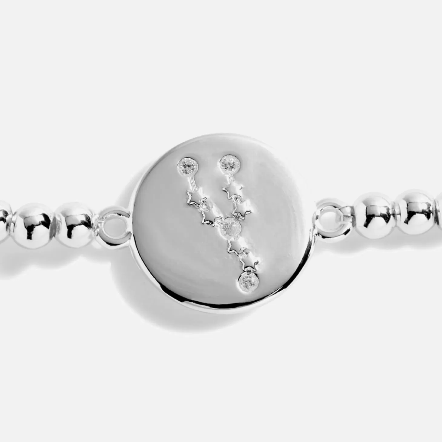 Women's A Little Taurus Silver Bracelet Stretch - Silver*Joma Jewellery Outlet