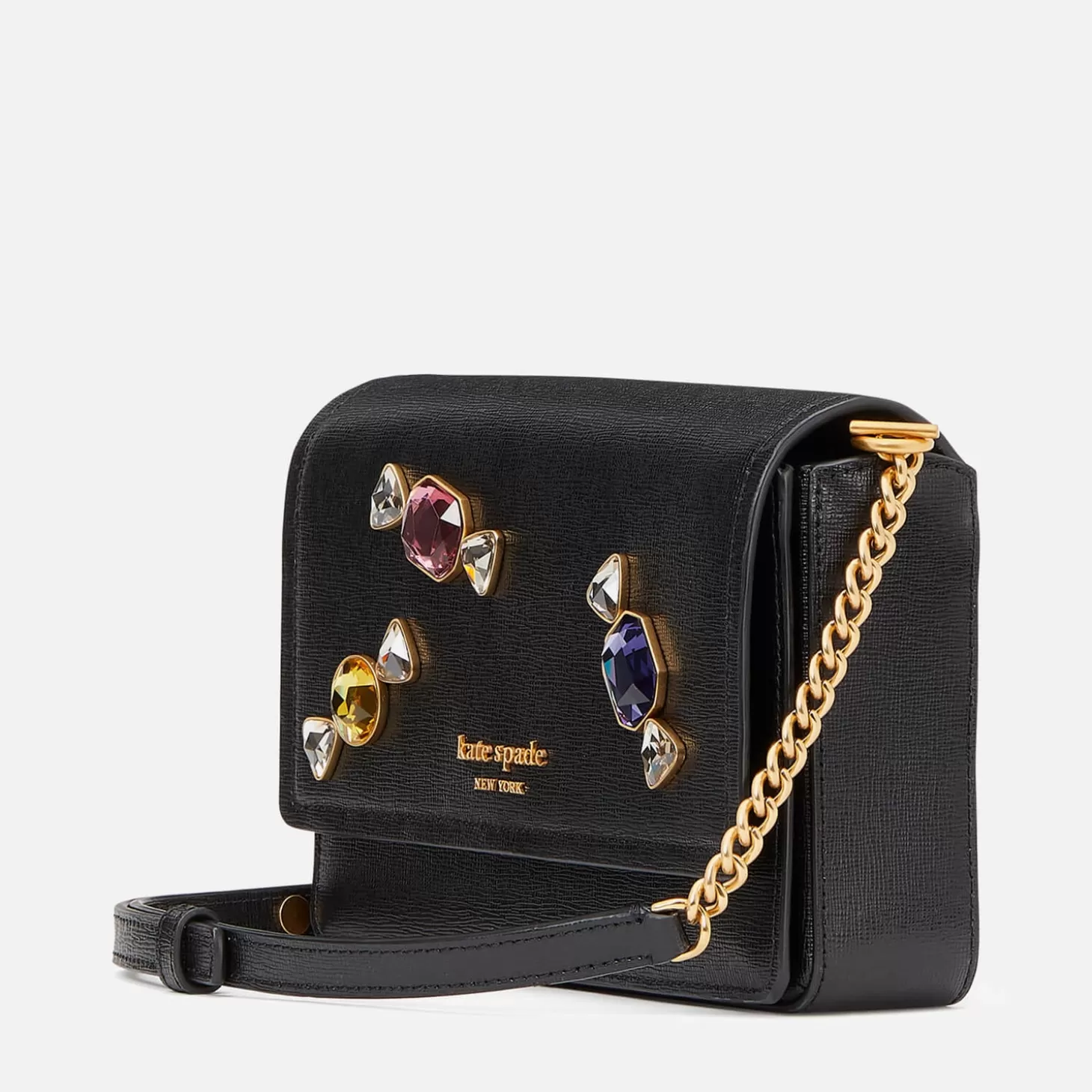 Bonbon Stone Embellished Saffiano Leather Wallet*Kate Spade New York Flash Sale