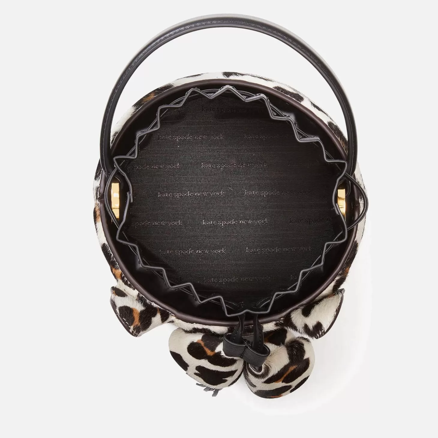 Buttercup Small Leopard Haircalf Bucket Bag*Kate Spade New York Flash Sale