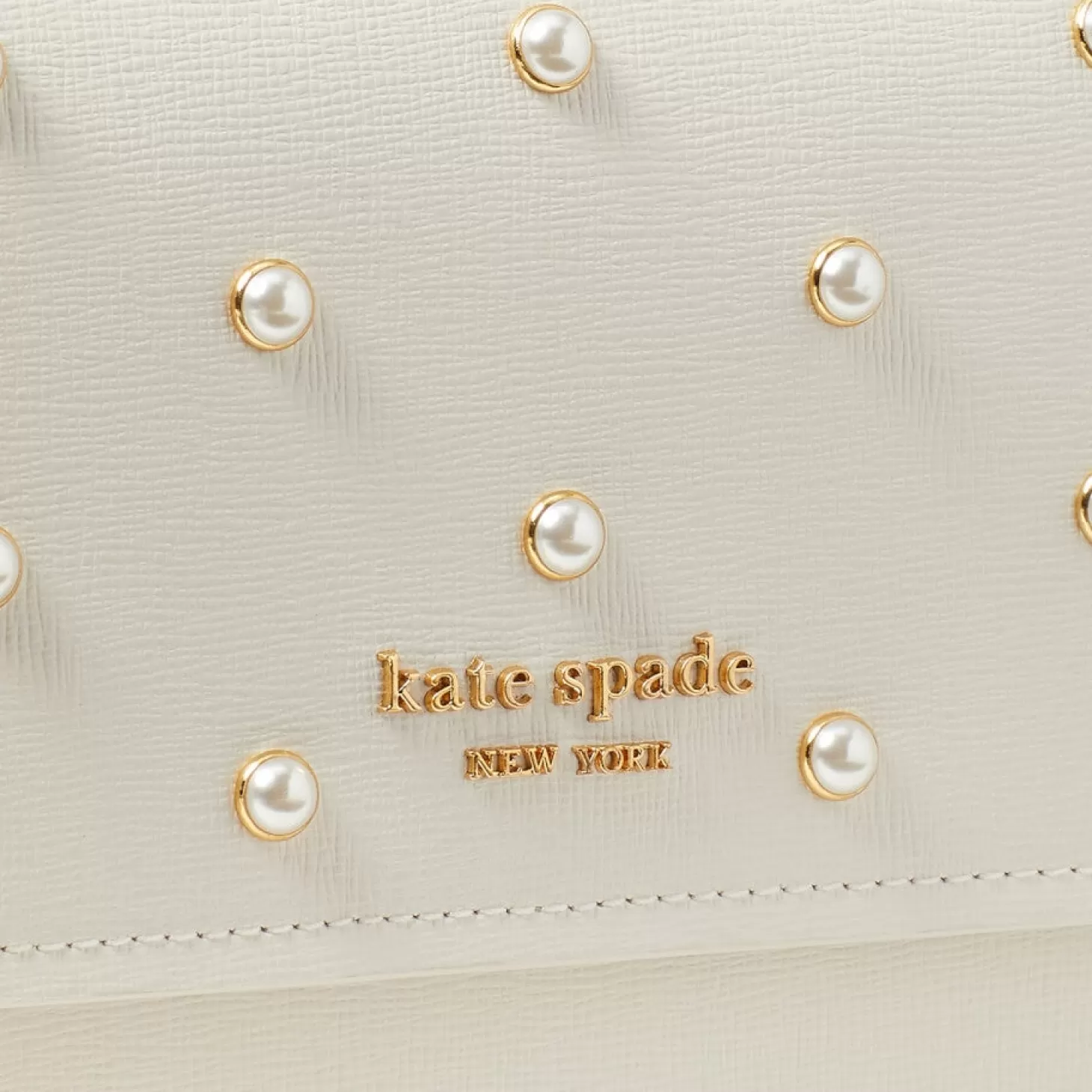 Morgan Pearl Leather Flap Chain Wallet*Kate Spade New York Cheap