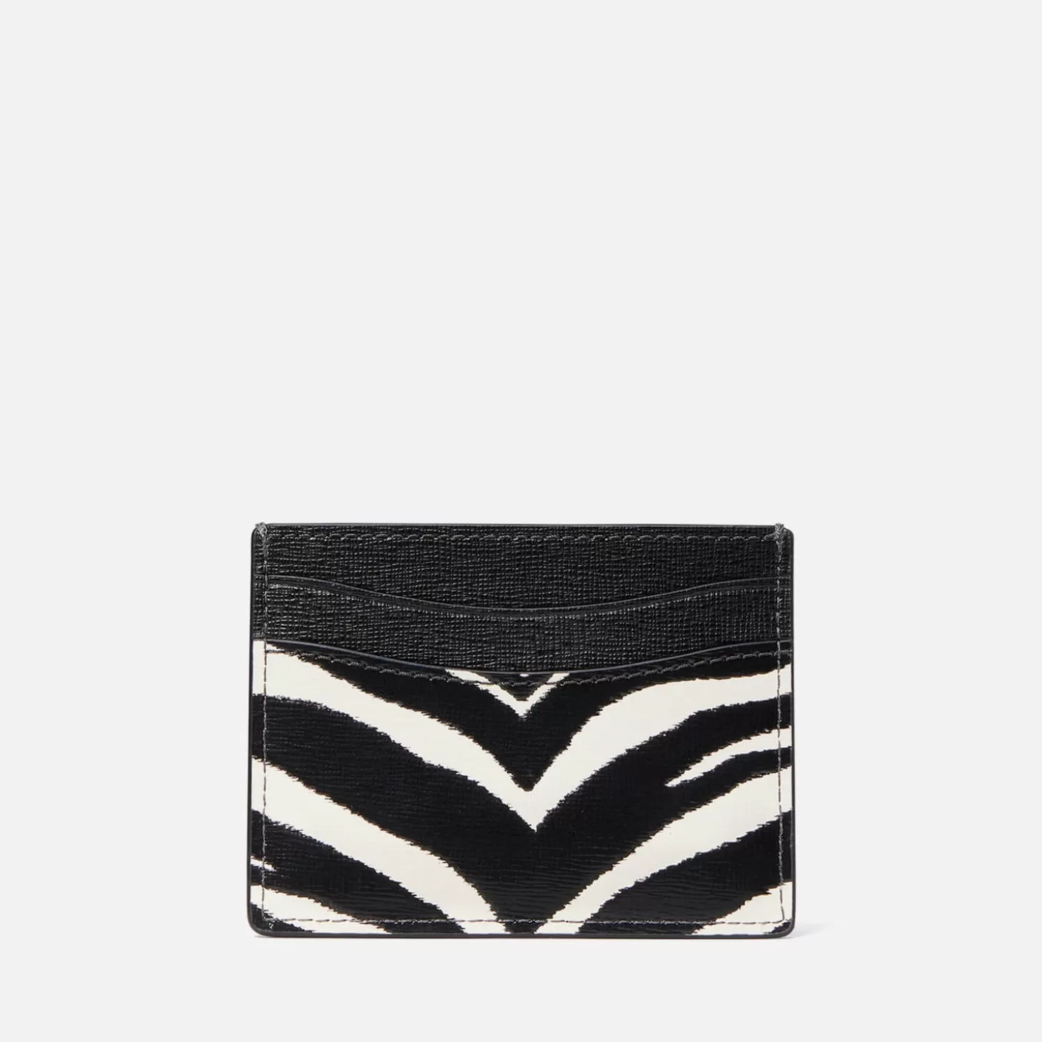 Morgan Zebra Leather Card Holder*Kate Spade New York Outlet