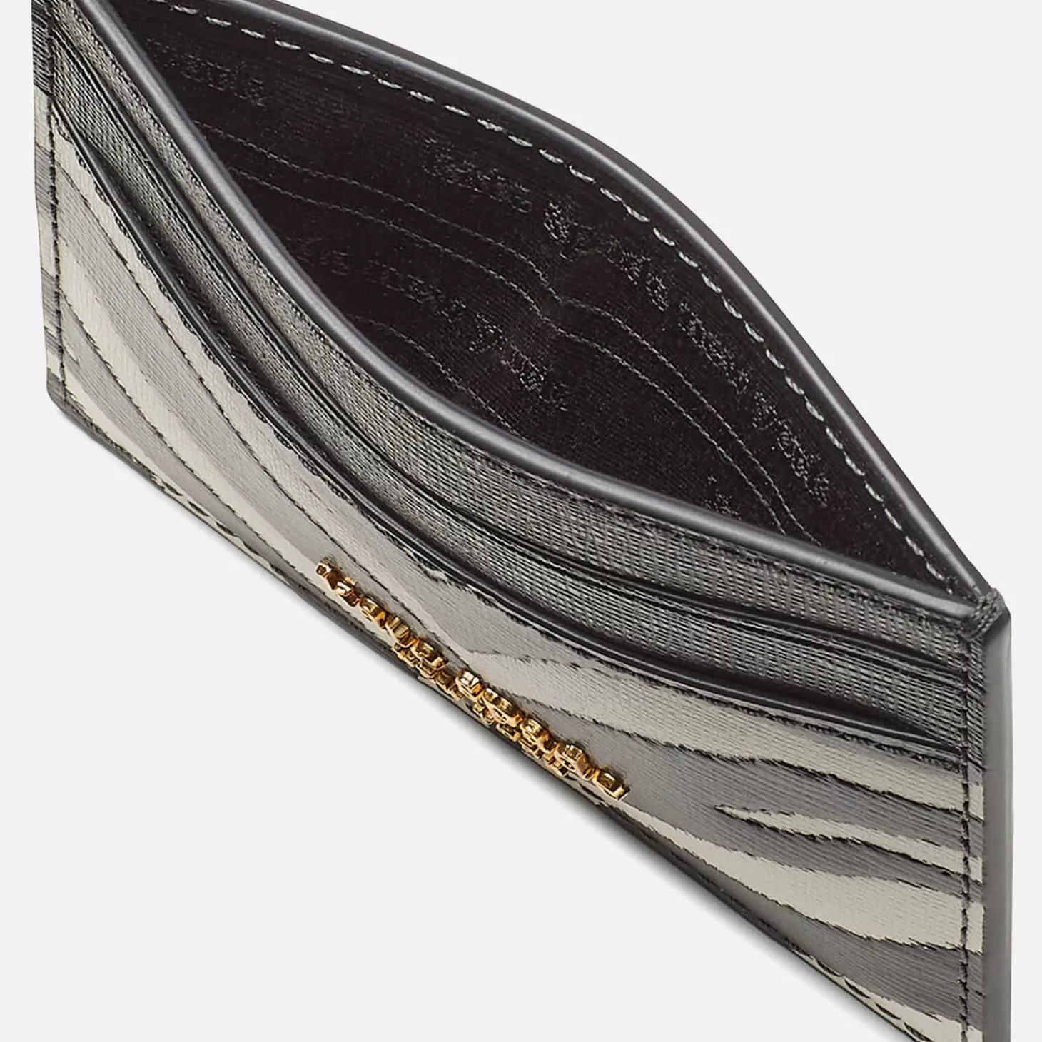 Morgan Zebra Leather Card Holder*Kate Spade New York Outlet