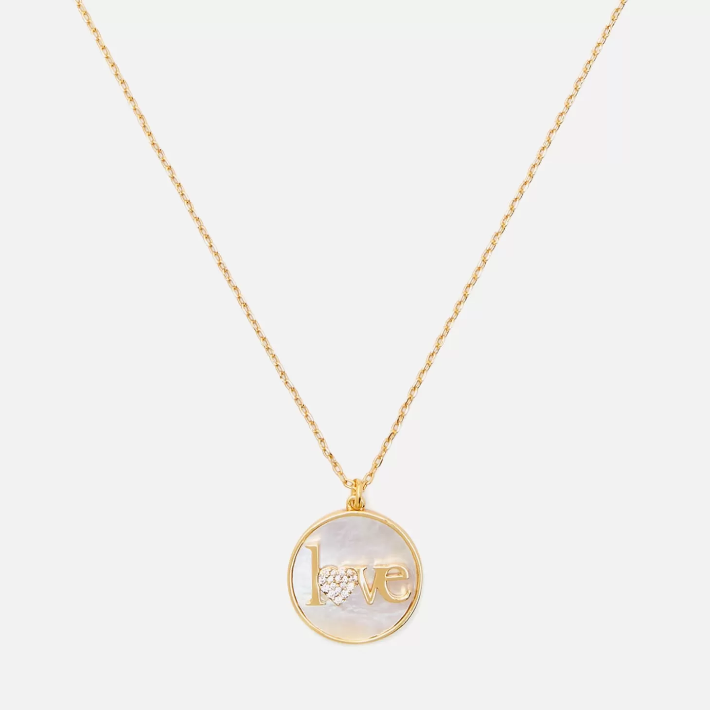 Mother Of Pearl Love Pendant*Kate Spade New York Sale