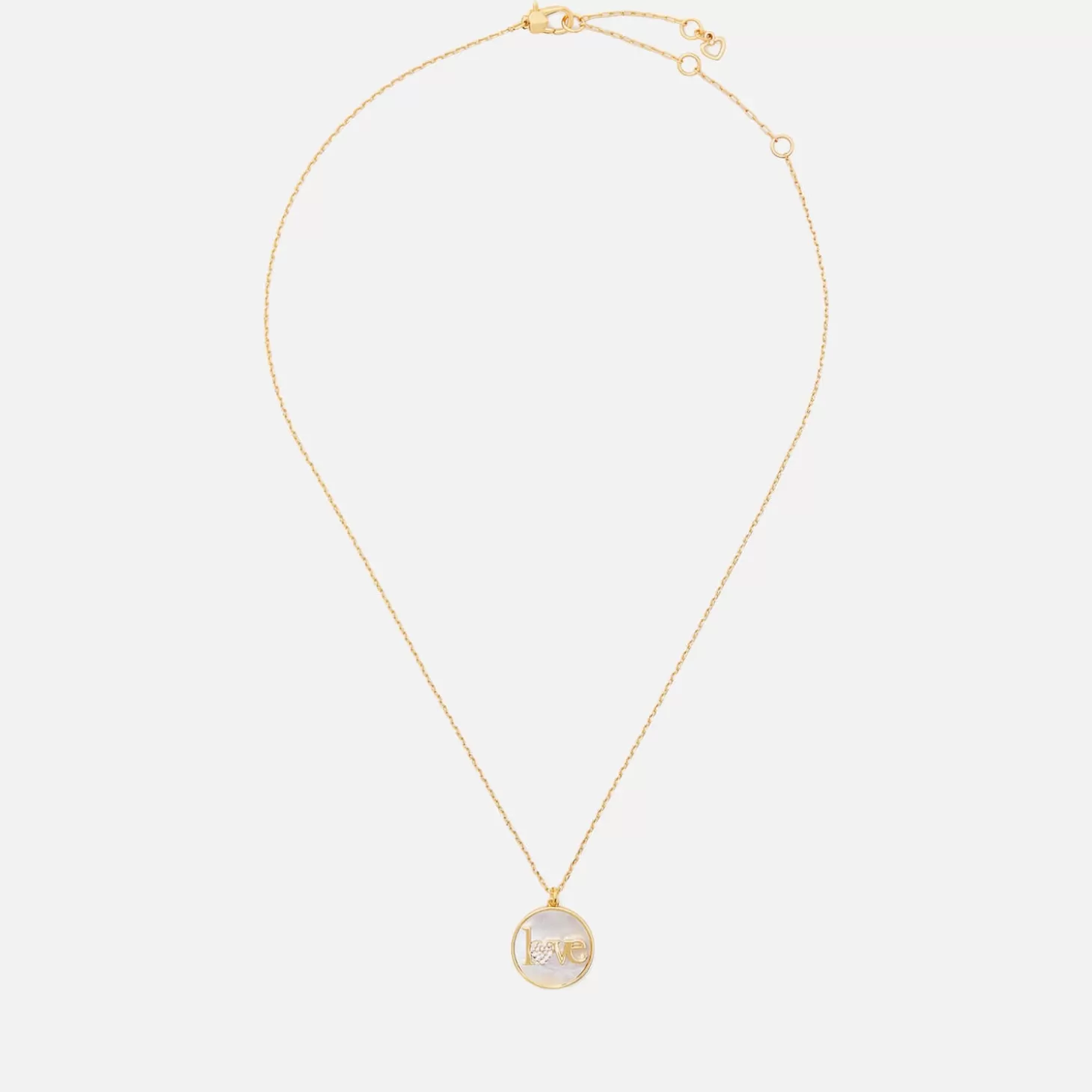 Mother Of Pearl Love Pendant*Kate Spade New York Sale