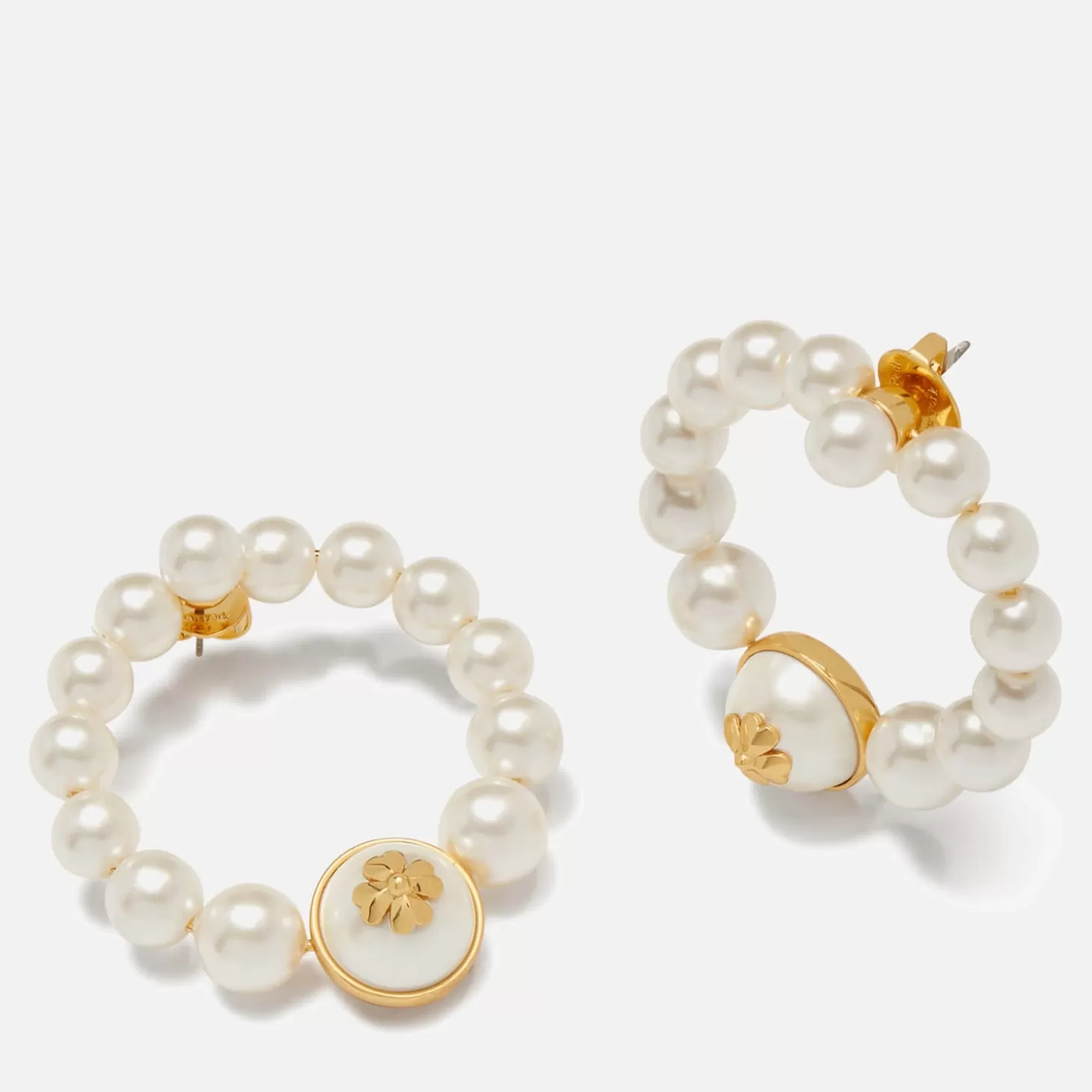 Pearls On Pearls Faux Pearl Hoops*Kate Spade New York Clearance