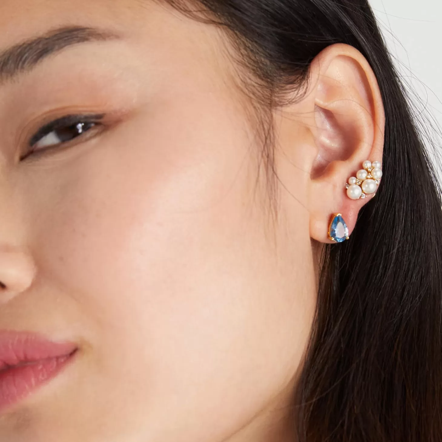 Rain Or Shine Stud Asymmetric Earrings*Kate Spade New York Online