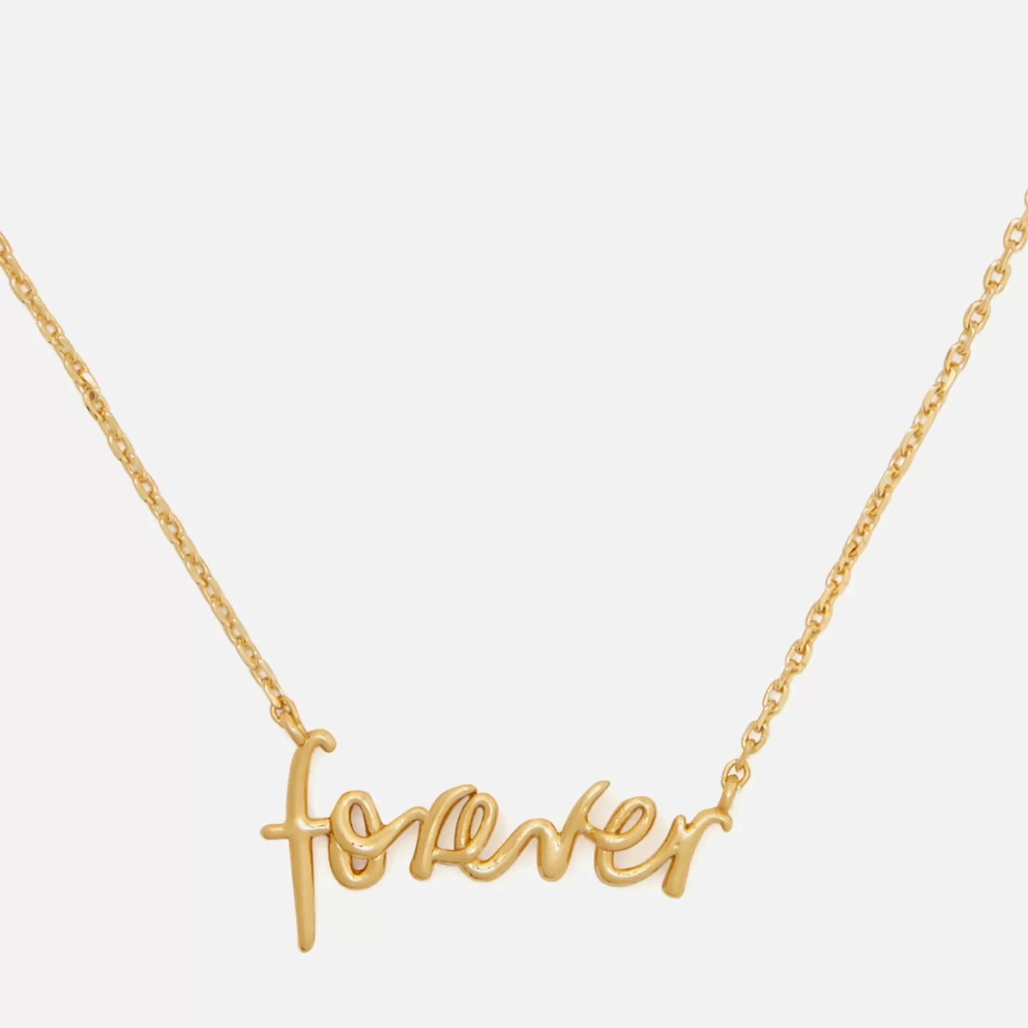 Say Yes Forever Gold-Tone Necklace*Kate Spade New York Flash Sale