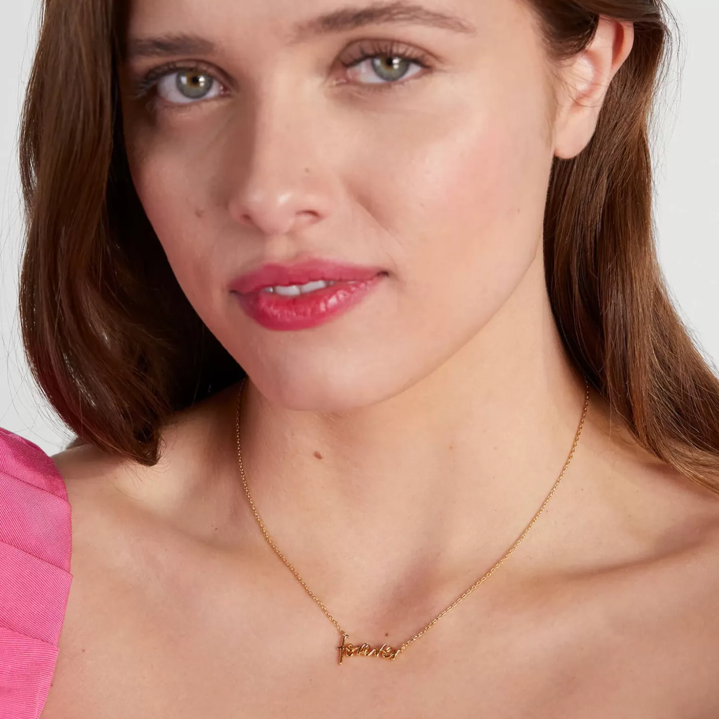 Say Yes Forever Gold-Tone Necklace*Kate Spade New York Flash Sale