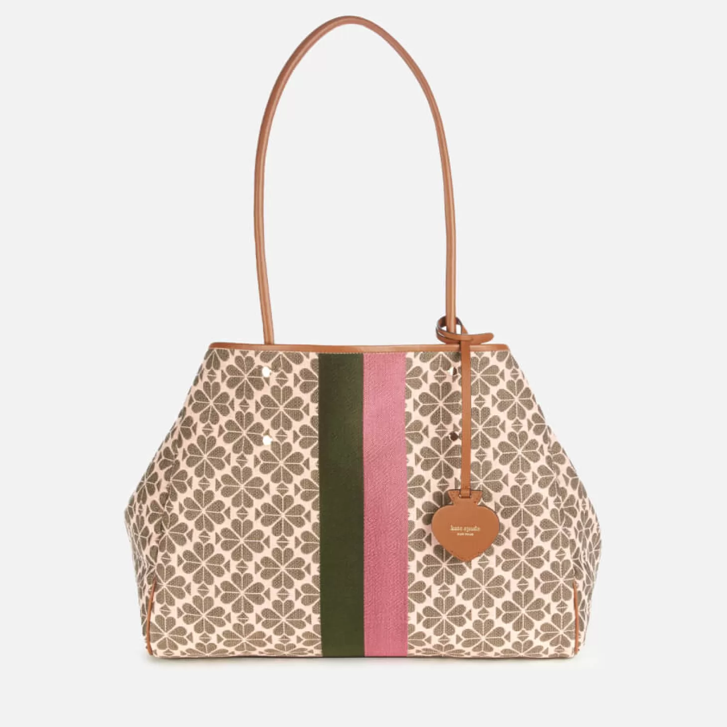 Women's Everything Spade Flower Jacquard Tote Bag - Pink Multi*Kate Spade New York Discount