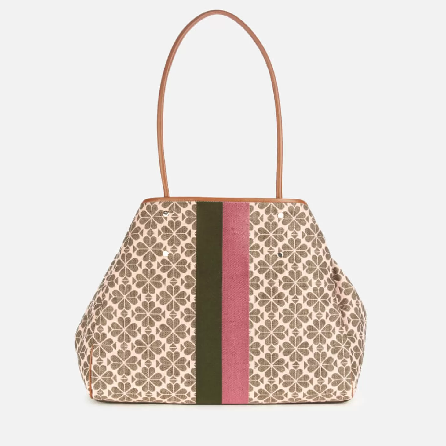 Women's Everything Spade Flower Jacquard Tote Bag - Pink Multi*Kate Spade New York Discount
