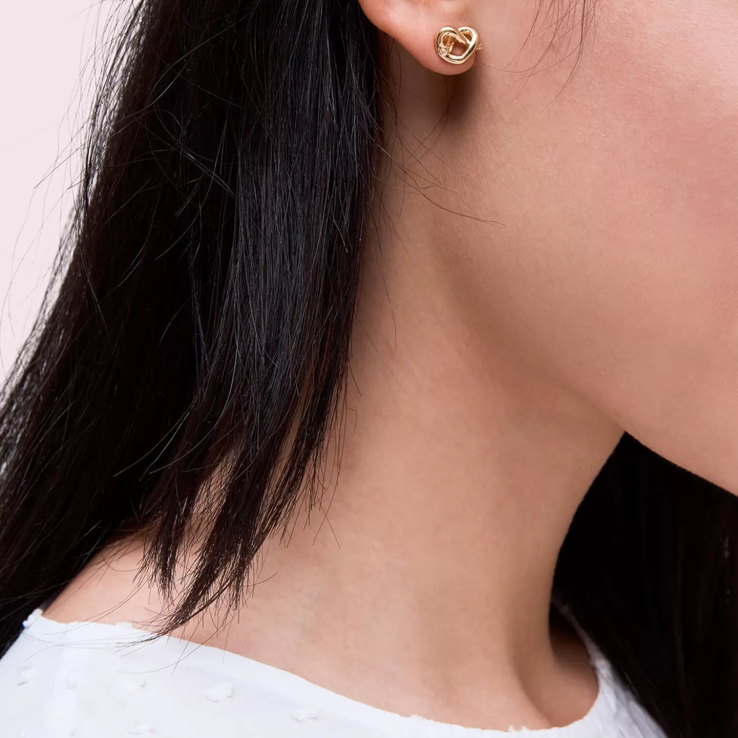 Women's Loves Me Knot Studs - Gold*Kate Spade New York Sale