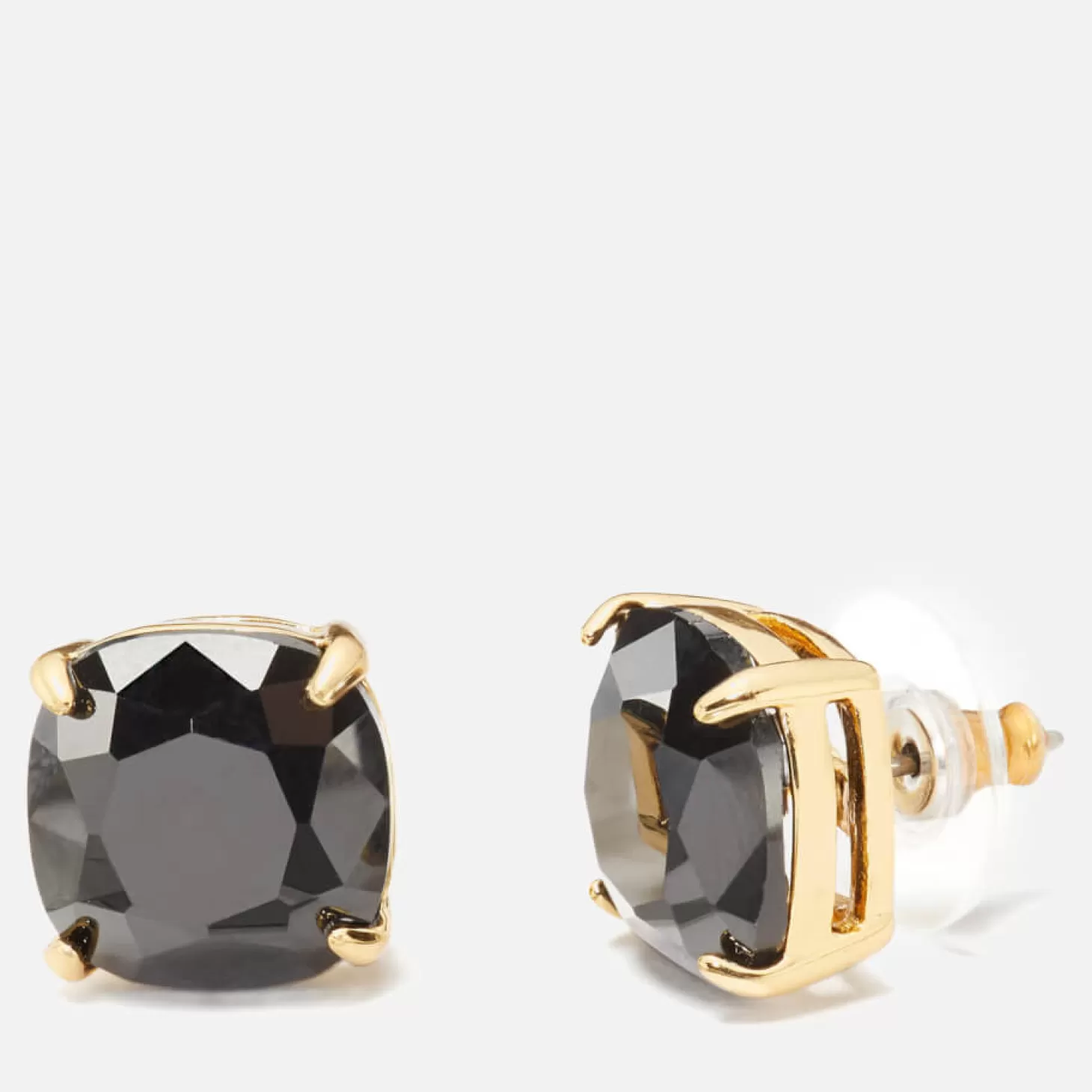 Women's Small Square Studs - Jet*Kate Spade New York Store