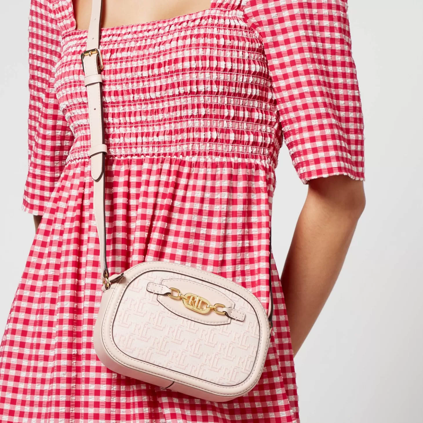 Jordynn 20 Medium Leather Cross Body Bag*Lauren Ralph Lauren Sale