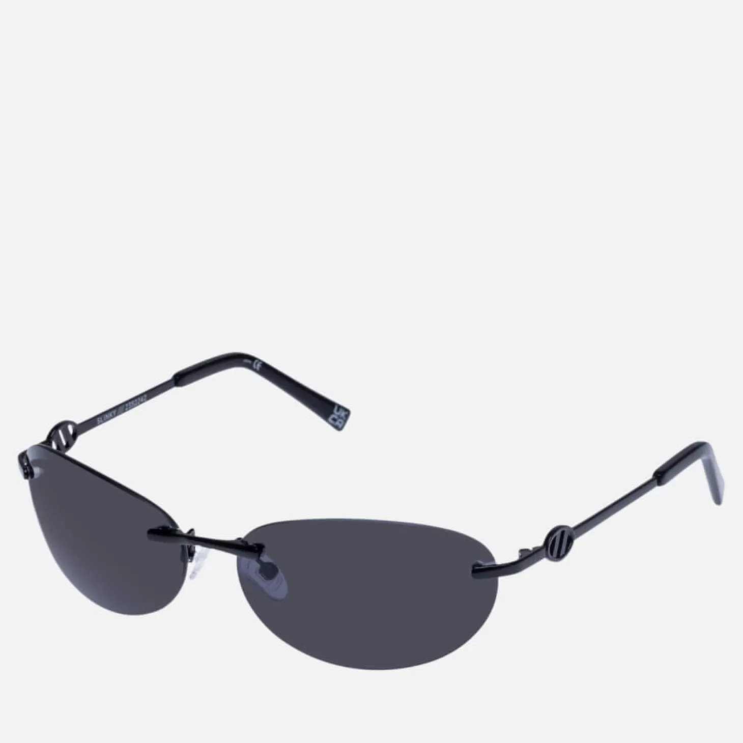 Slinky Oval Metal Sunglasses*Le Specs Clearance