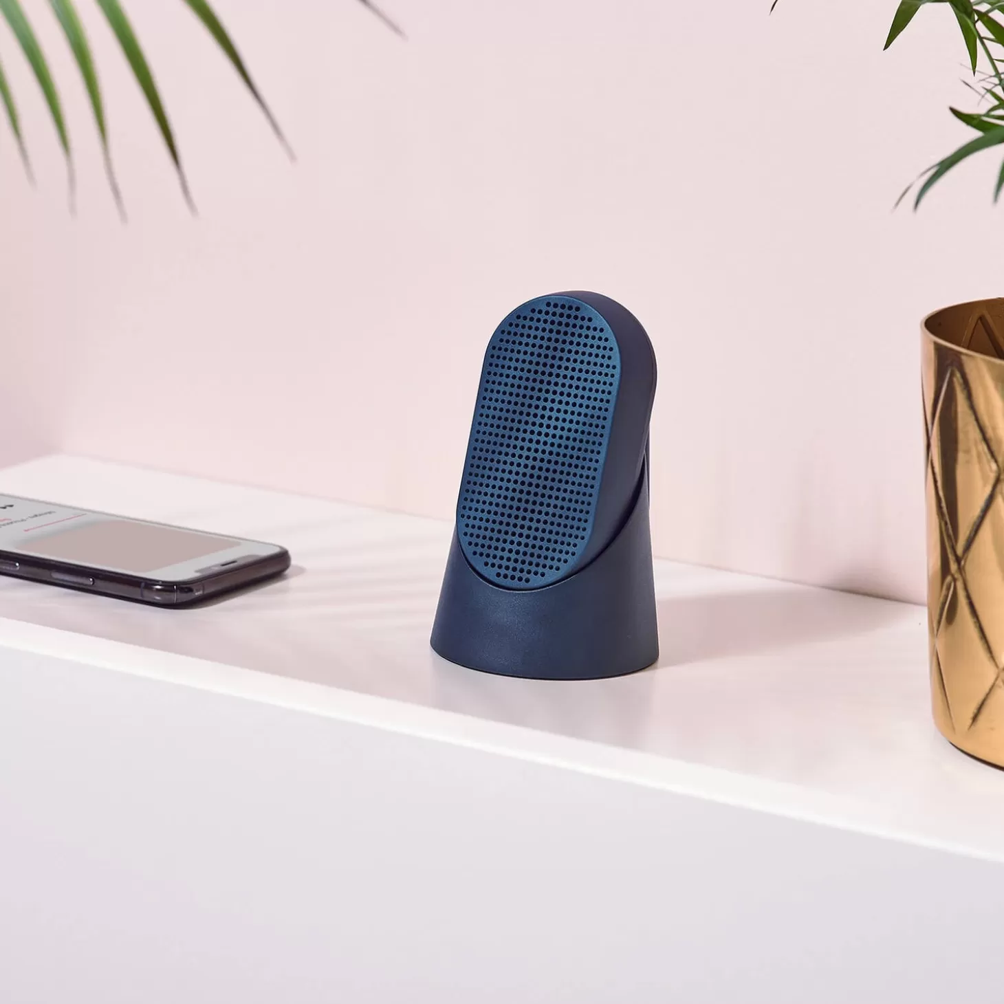 Mino T Water Resistant Bluetooth Speaker - Matt Dark Blue*Lexon Flash Sale