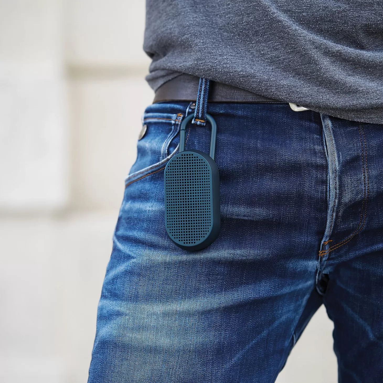 Mino T Water Resistant Bluetooth Speaker - Matt Dark Blue*Lexon Flash Sale