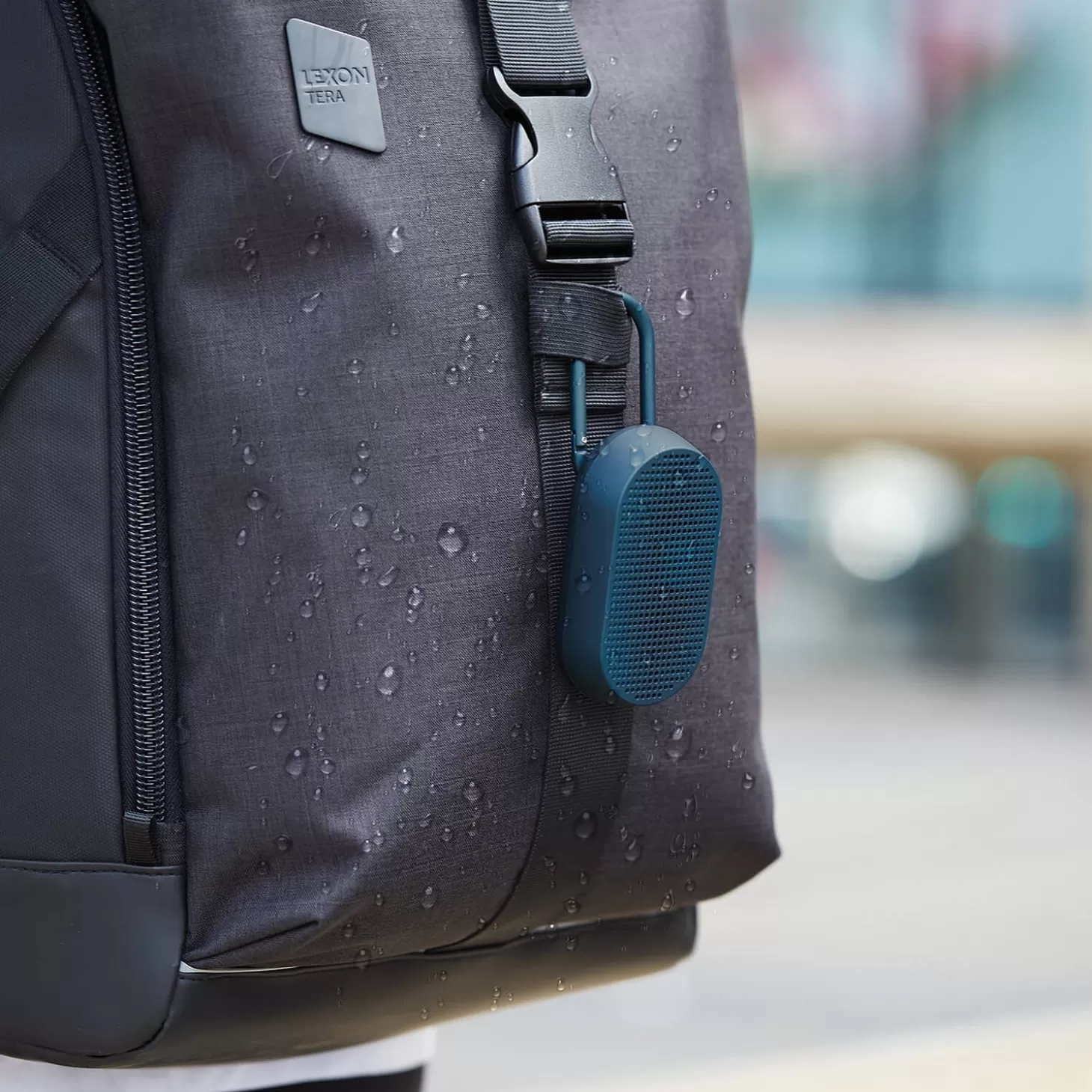 Mino T Water Resistant Bluetooth Speaker - Matt Dark Blue*Lexon Flash Sale