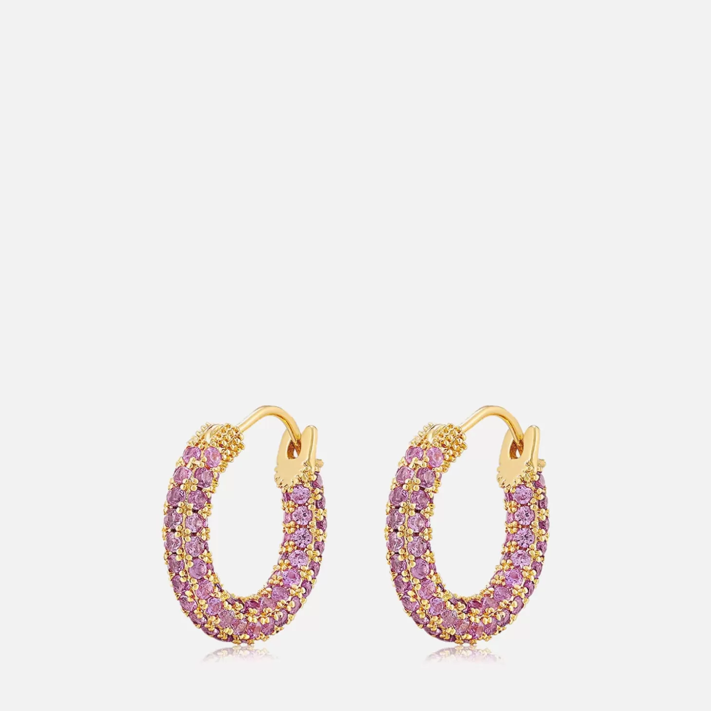 Pave Amalfi Plated Brass Crystal Earrings*Luv AJ Best Sale