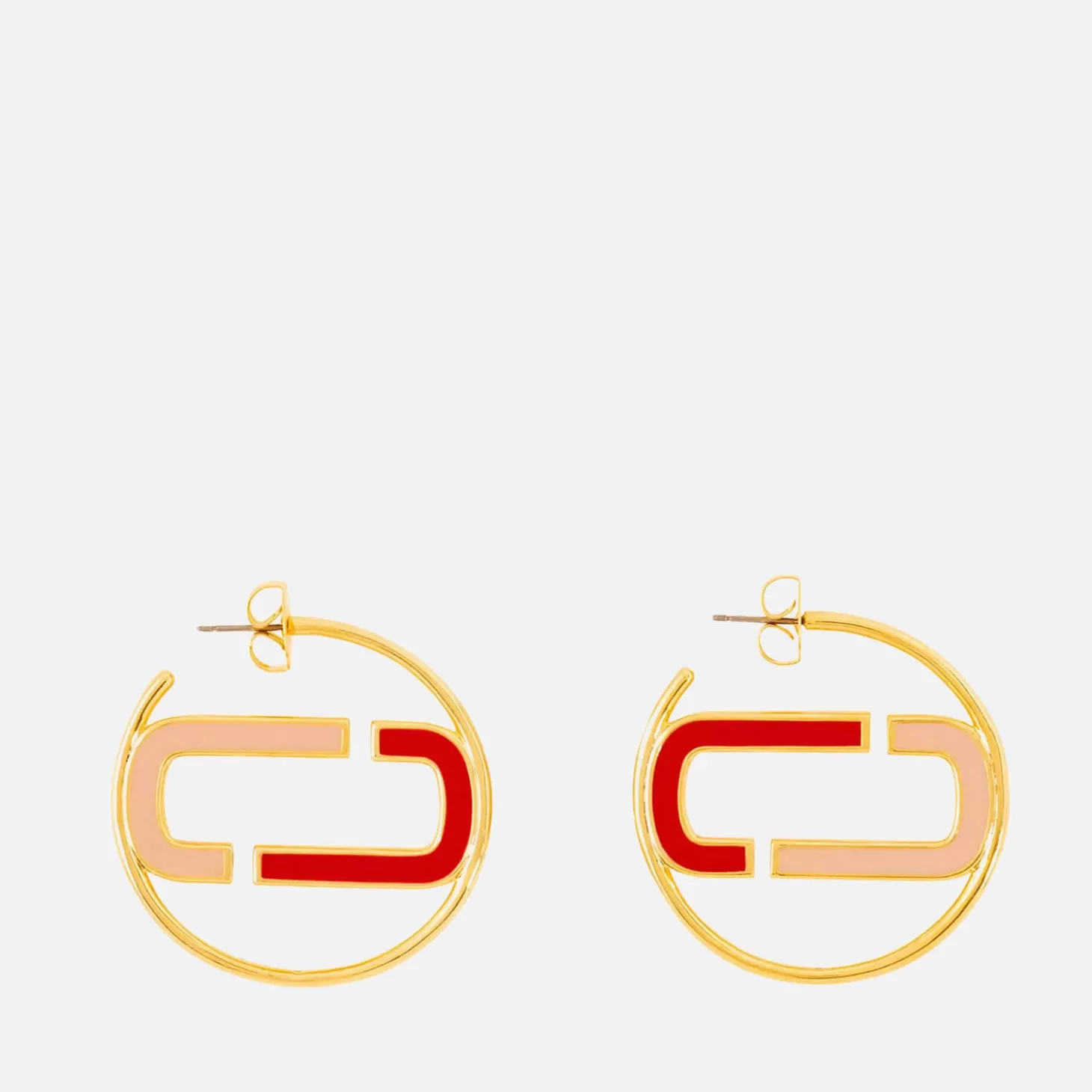 Enamel Hoop Earrings*Marc Jacobs Sale
