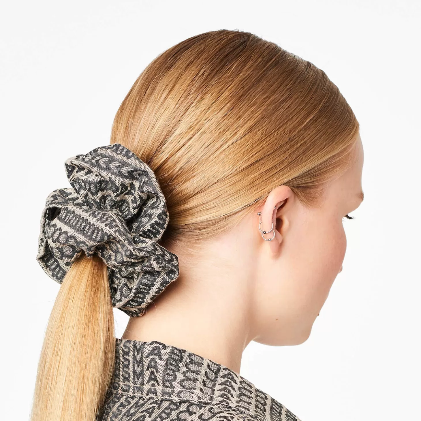 Logo-Jacquard Scrunchie*Marc Jacobs New