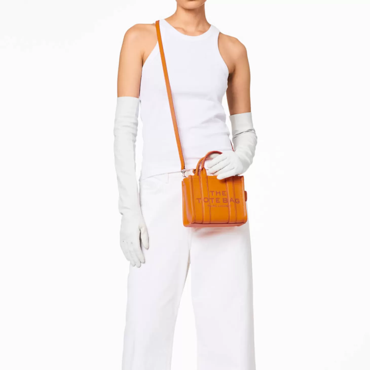The Micro Leather Tote Bag*Marc Jacobs New