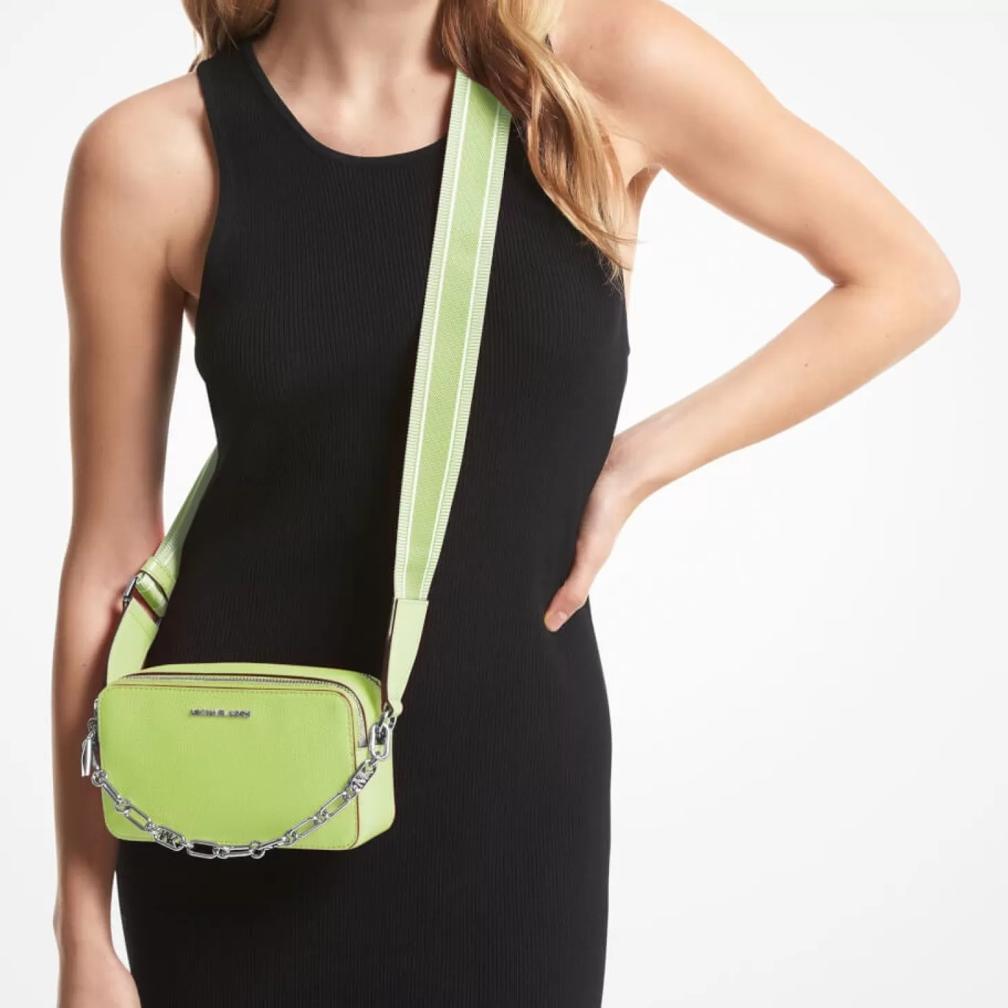 Jet Set Small Leather Crossbody Bag*MICHAEL Michael Kors Discount