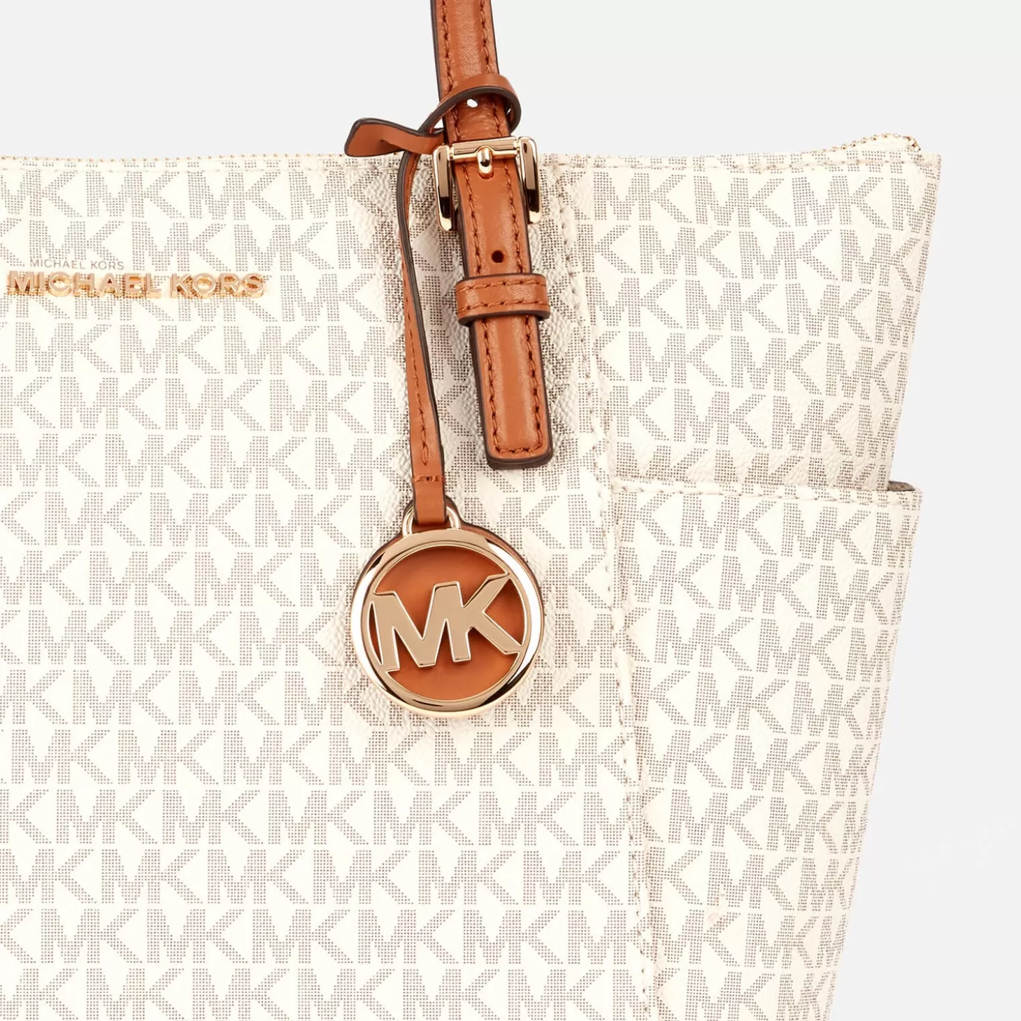 Sinclair Large East West Grab Tote Bag - Vanilla/Acrn*MICHAEL Michael Kors Flash Sale