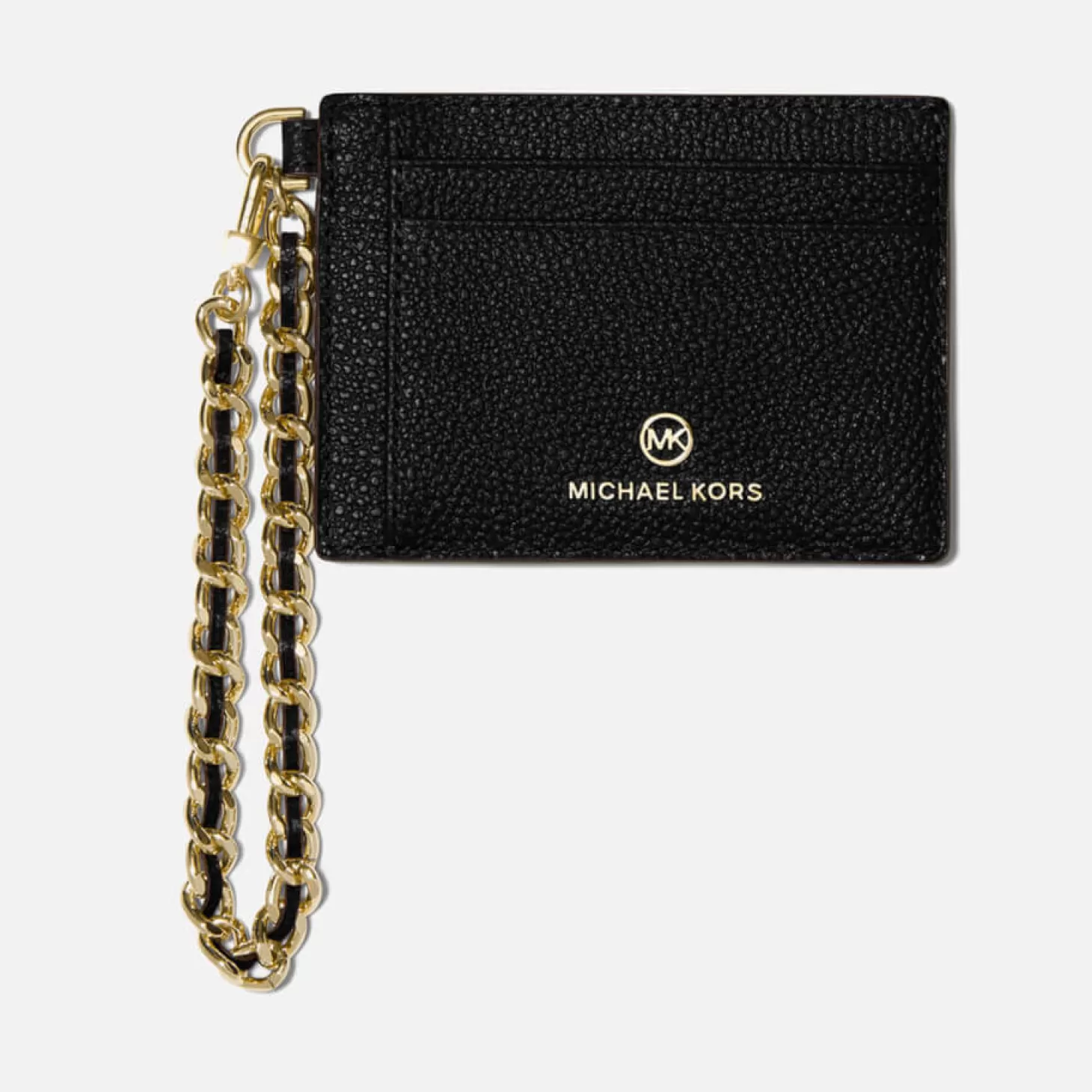 Small Jet Set Textured-Leather Cardholder*MICHAEL Michael Kors Hot