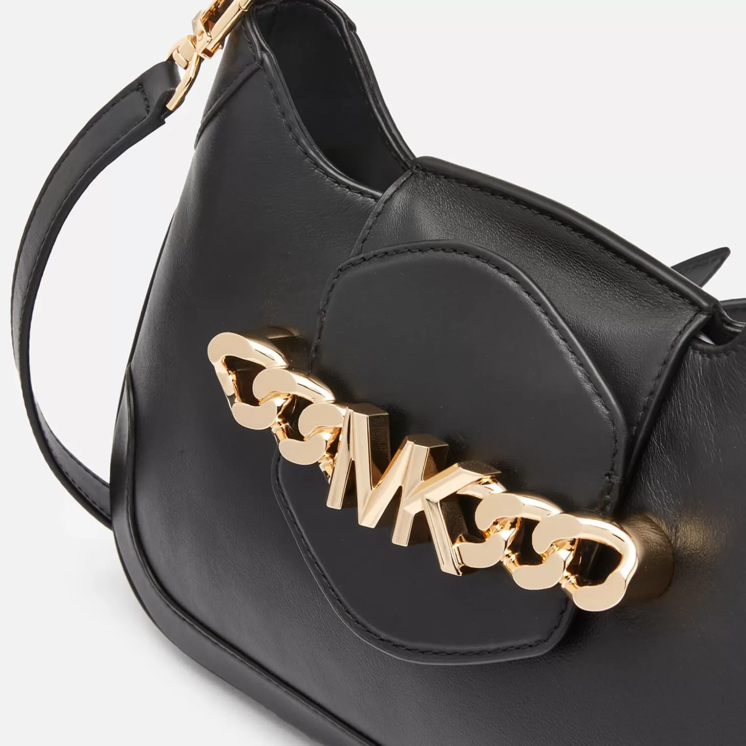 Women's Hally Medium Conv Shoulder Bag - Black*MICHAEL Michael Kors Outlet